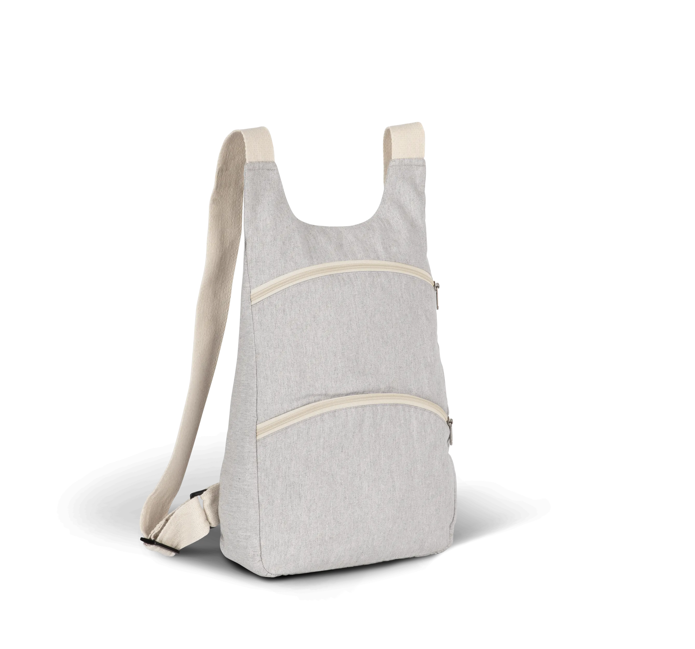 Mochila reciclada con bolsillo trasero