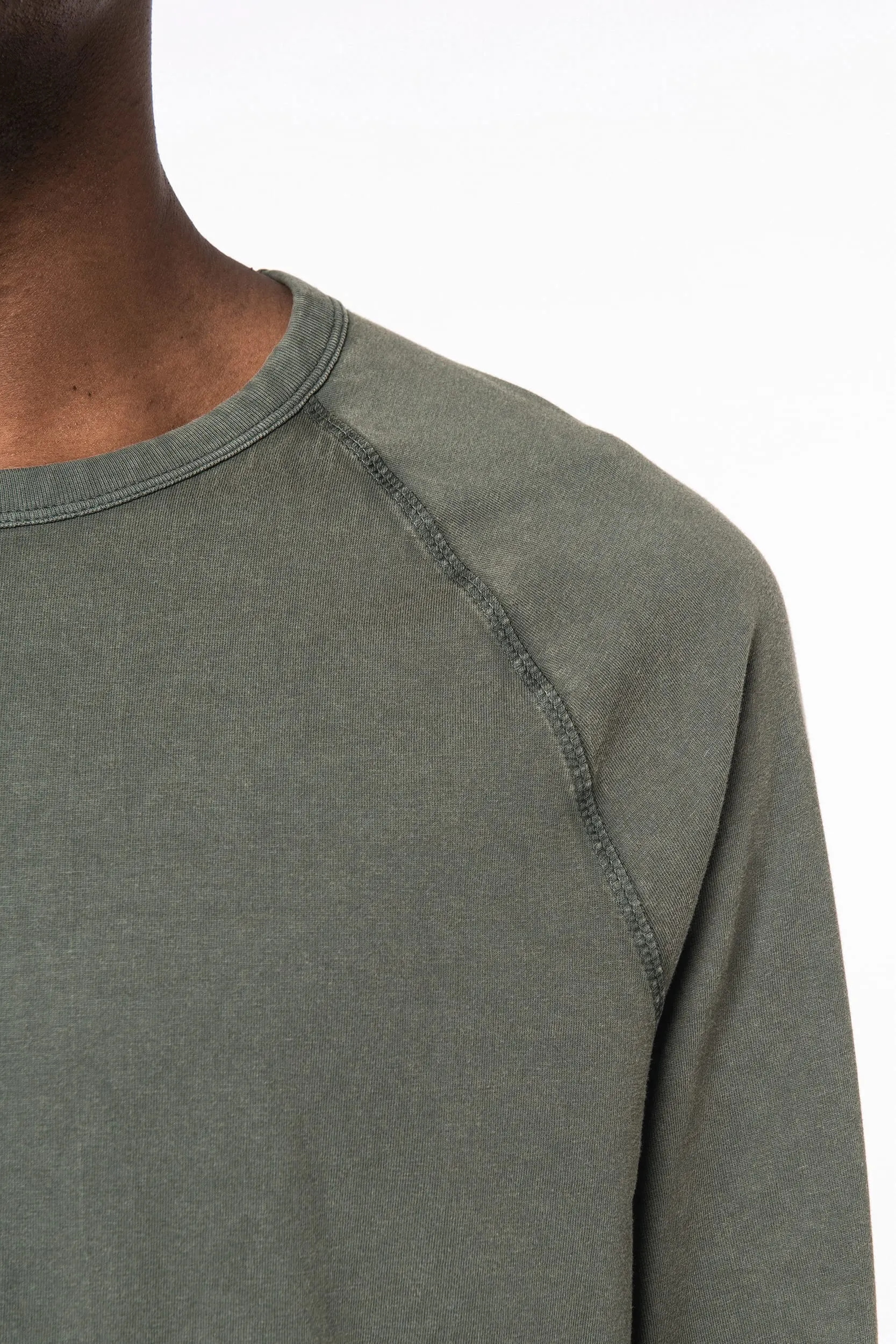Camiseta ecorresponsable manga larga raglan hombre