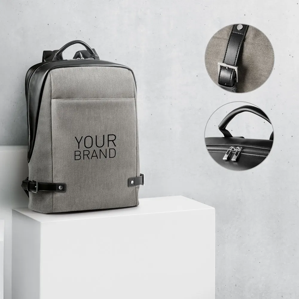 DIVERGENT BACKPACK II. Mochila para portátil de hasta 15.6'' en tela y PU