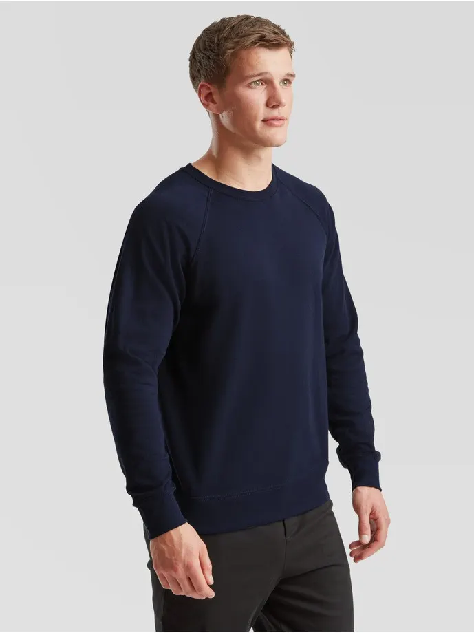 SUDADERA FRUIT OF THE LOOM LIGHTWEIGHT RAGLAN SWEAT