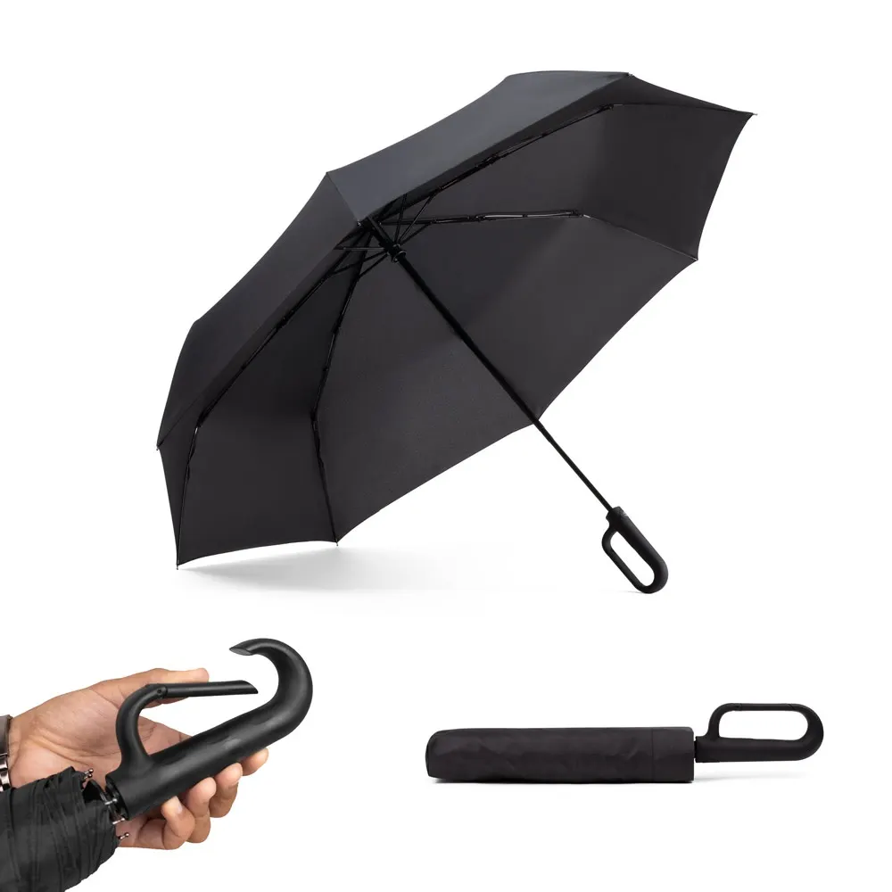 CAMILLE. Paraguas grande (27") fabricado en pongee 190T