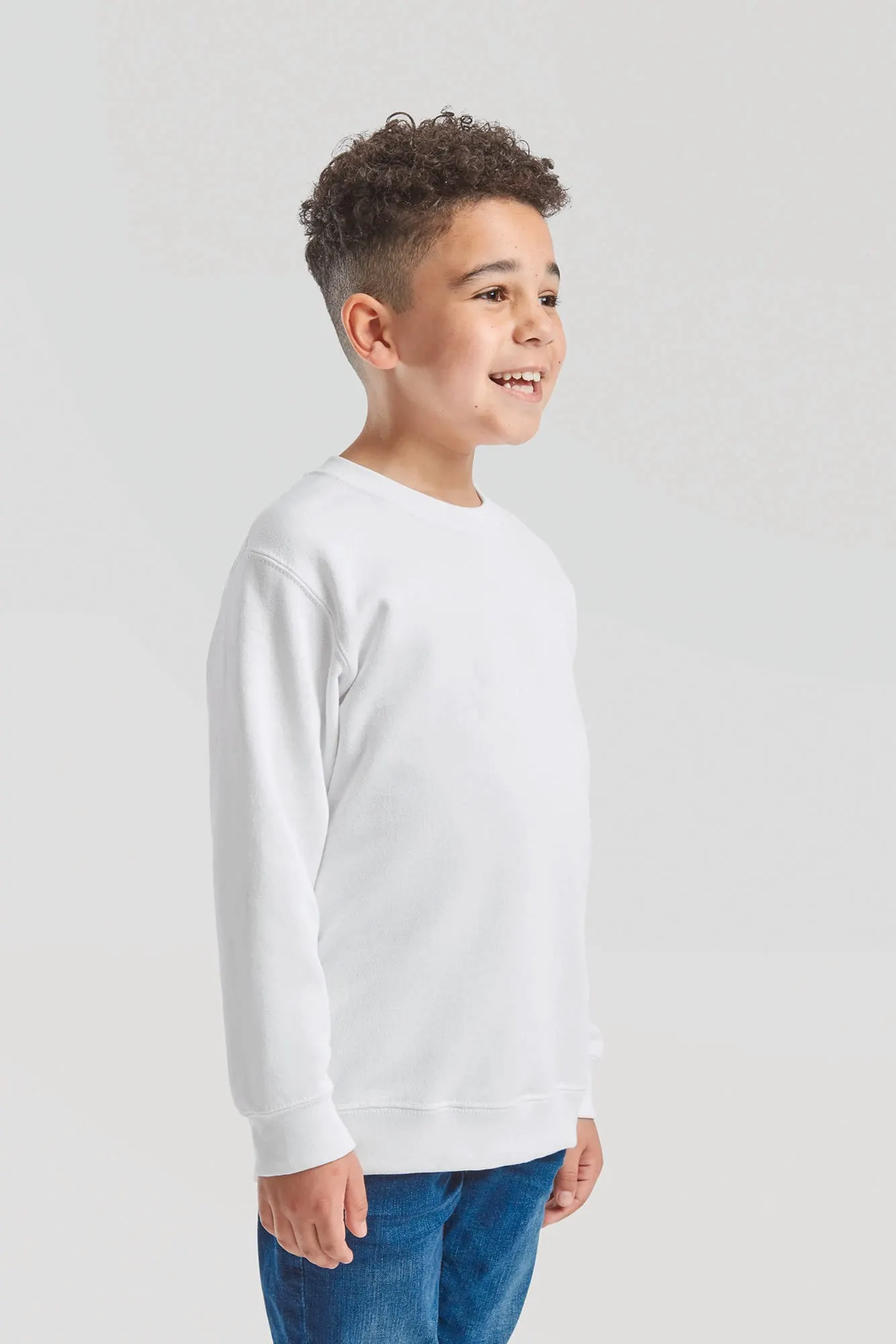 Sudadera Classic cuello redondo niños (62-041-0)