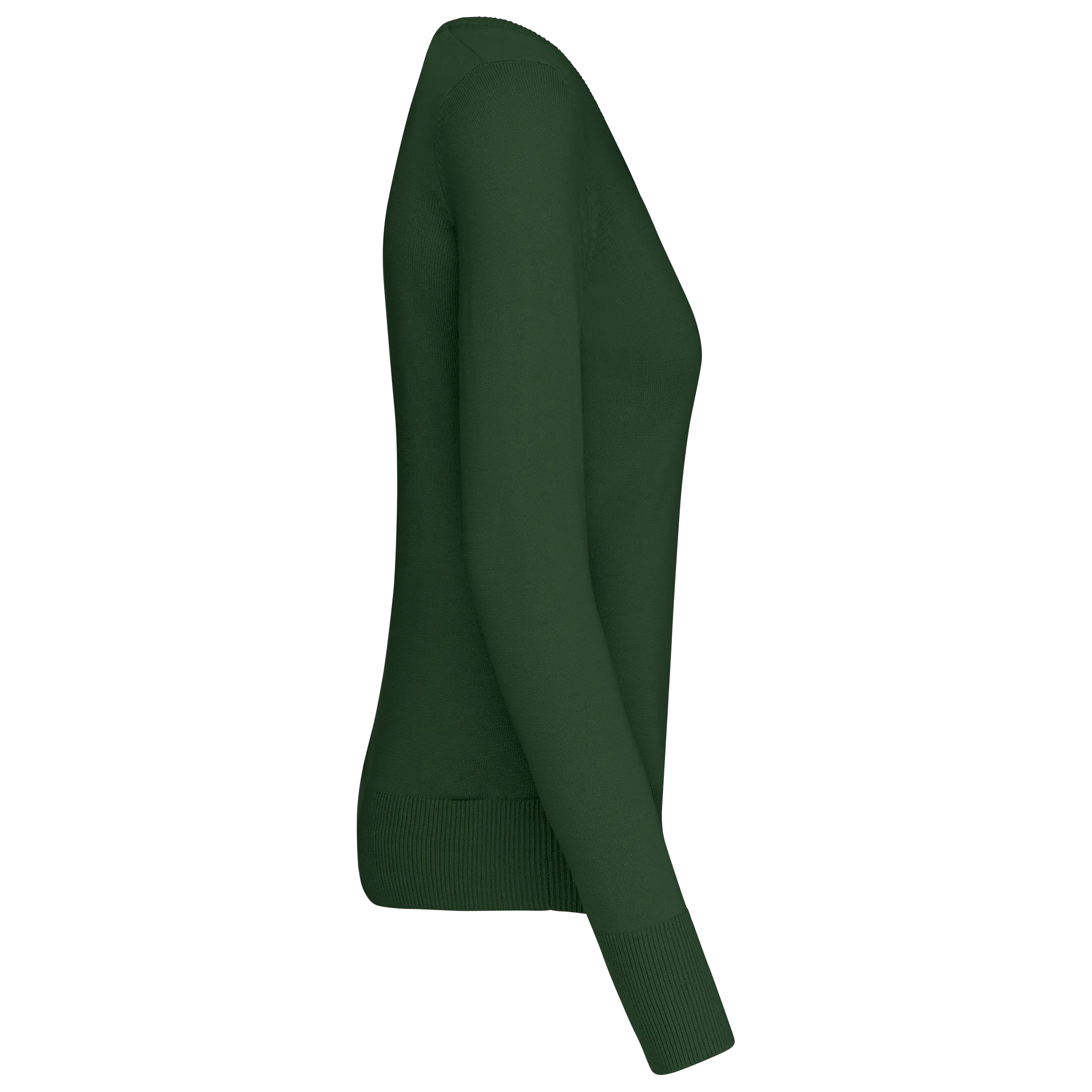 Jersey cuello de pico mujer