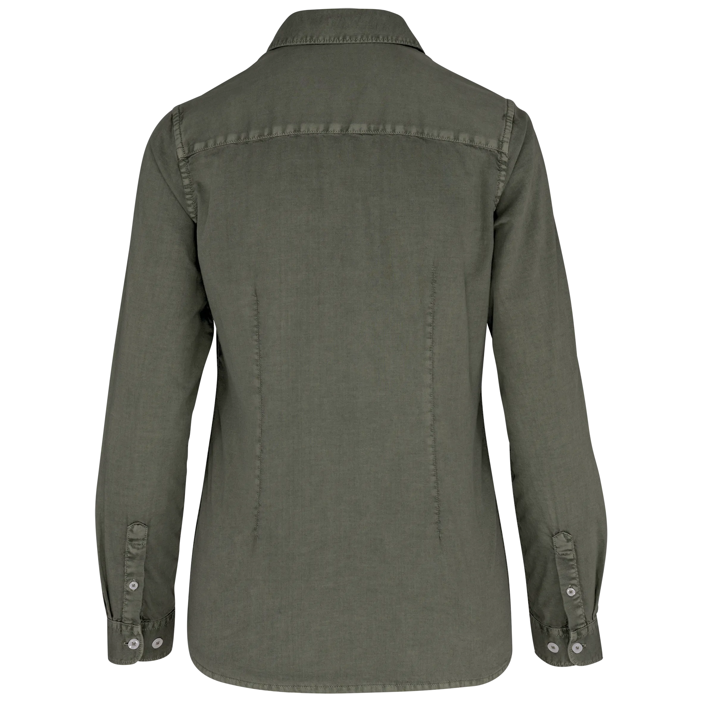 Camisa ecorresponsable efecto lavado mujer