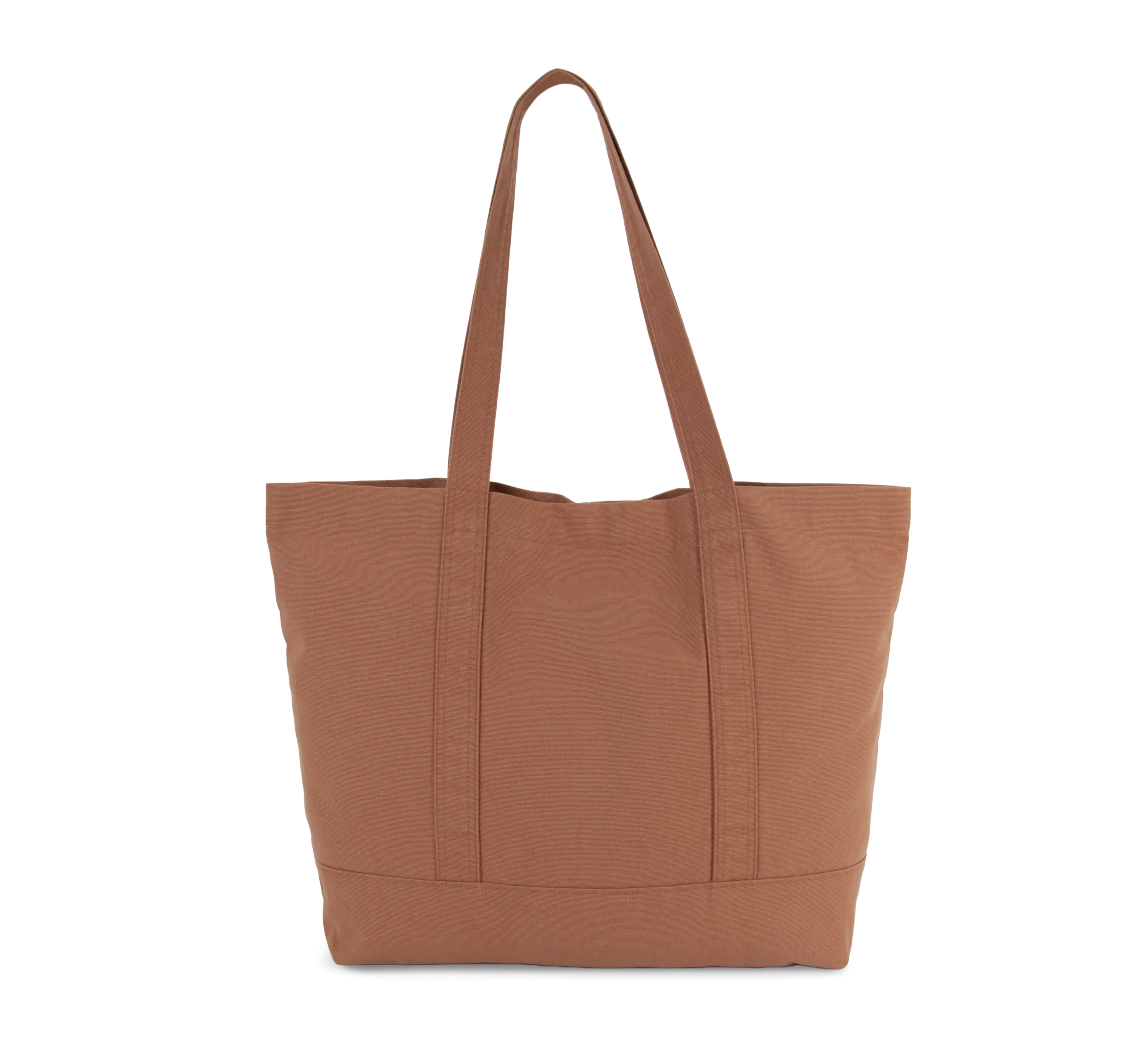 Bolsa shopper grande con bolsillo lateral