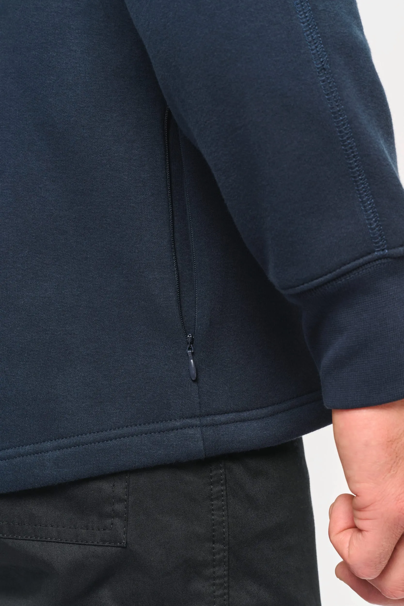 Sudadera manga montada