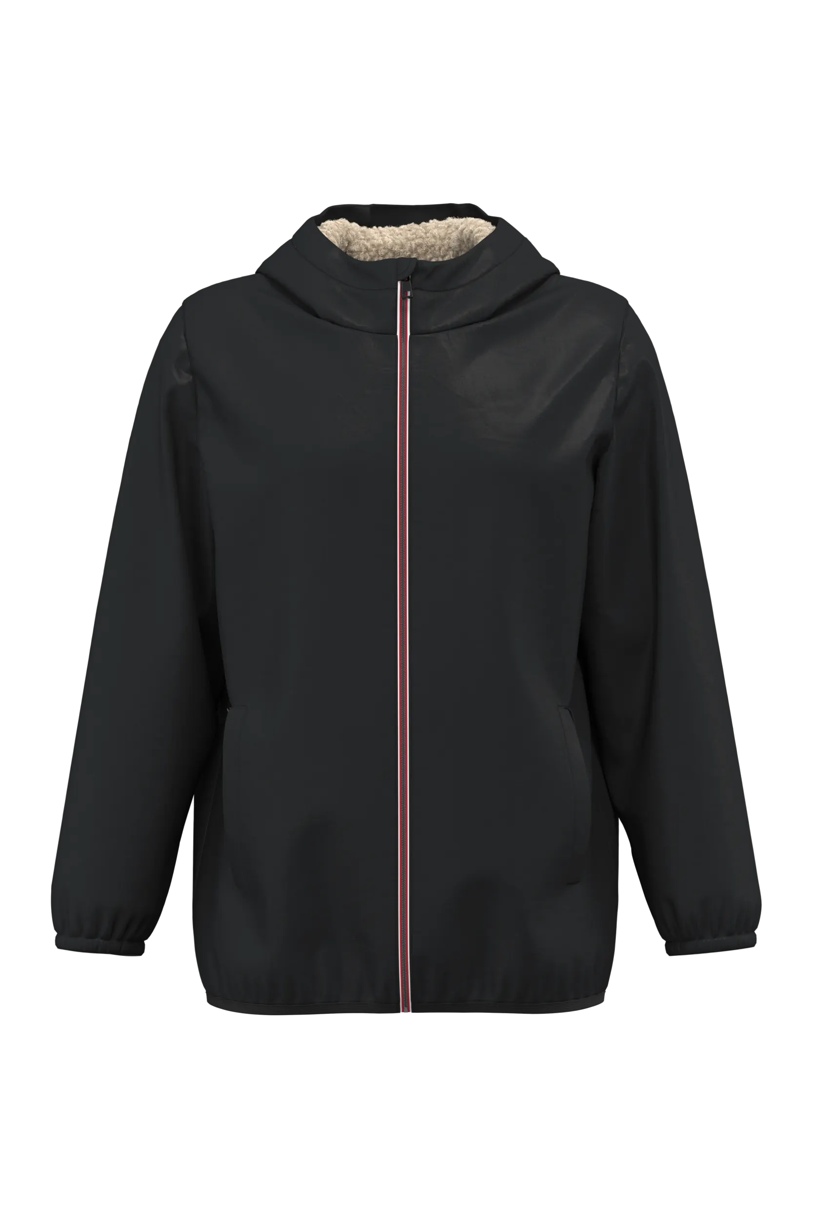 Chaqueta con forro de sherpa unisex
