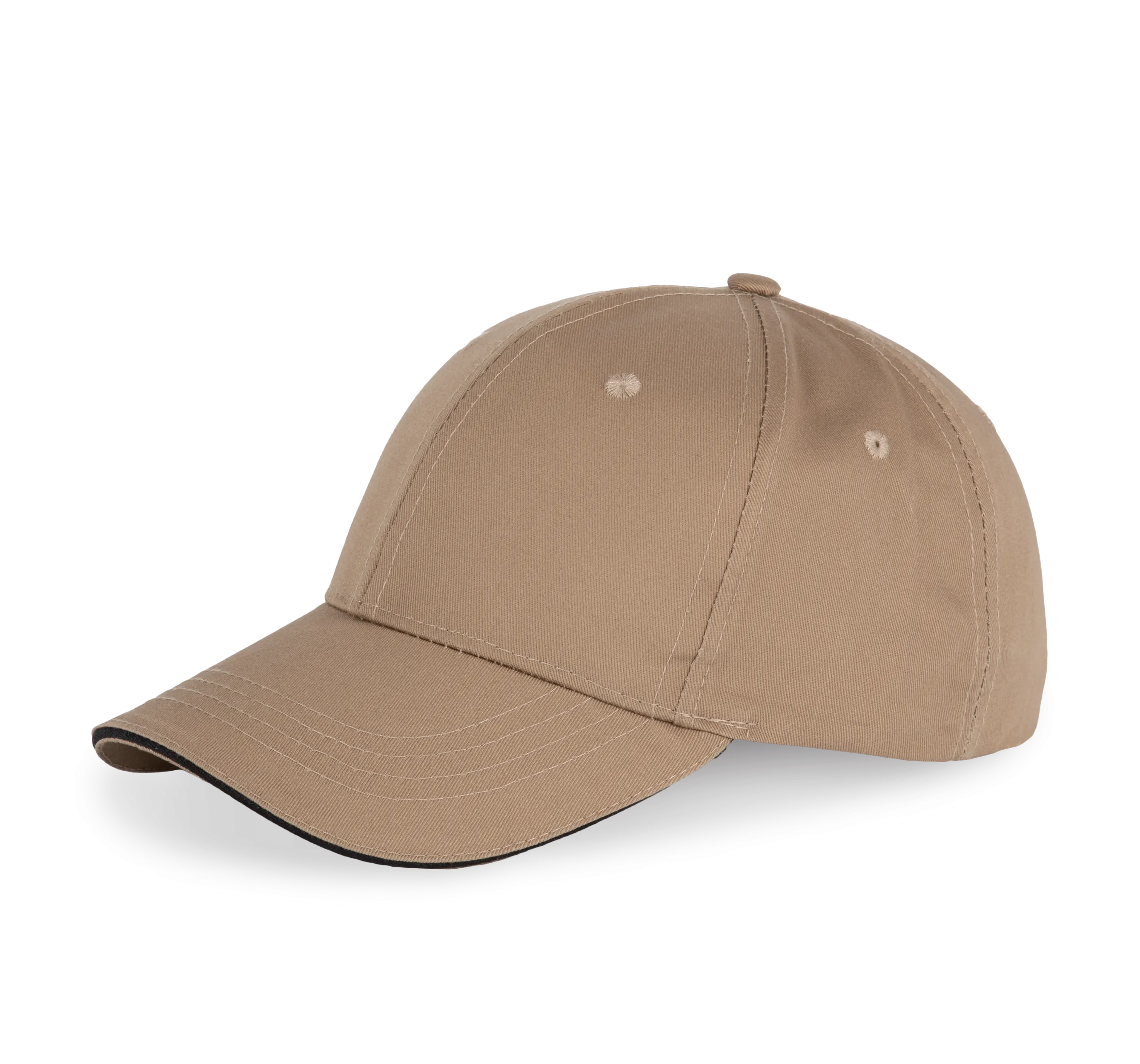 Gorra sandwich contrastado 6 paneles
