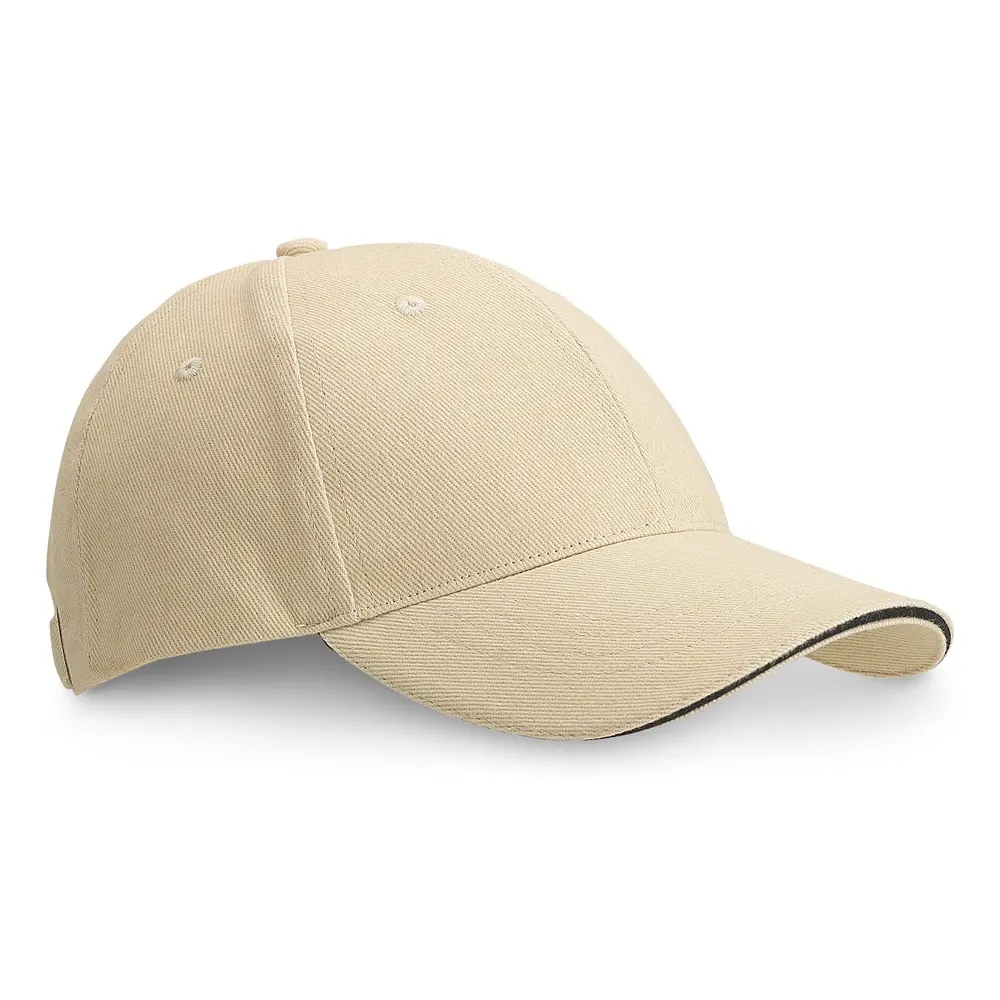 CHRISTOPHE. Gorra "sándwich"(260 g/m²)
