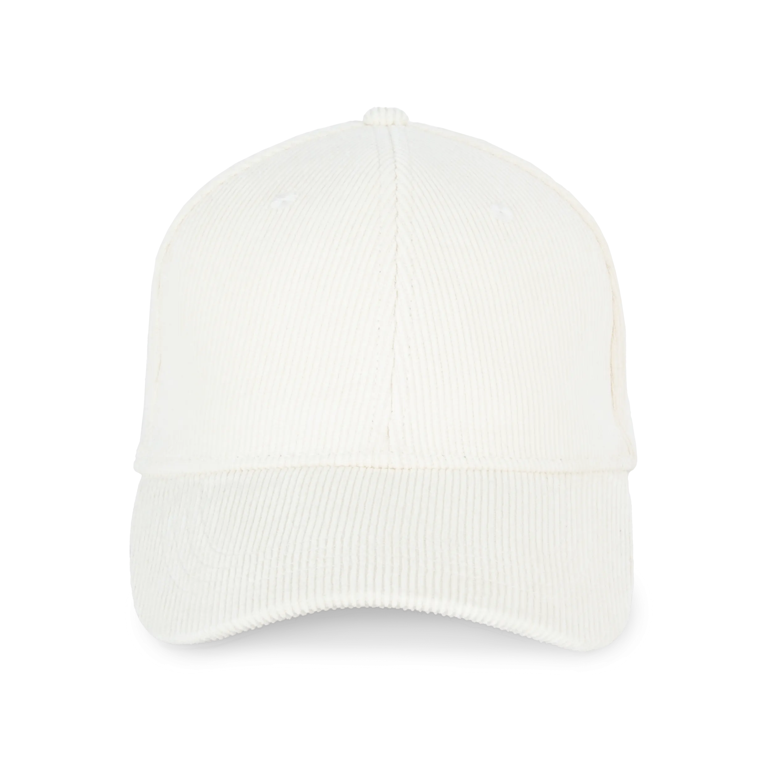 Gorra de pana ecorresponsable 6 paneles unisex