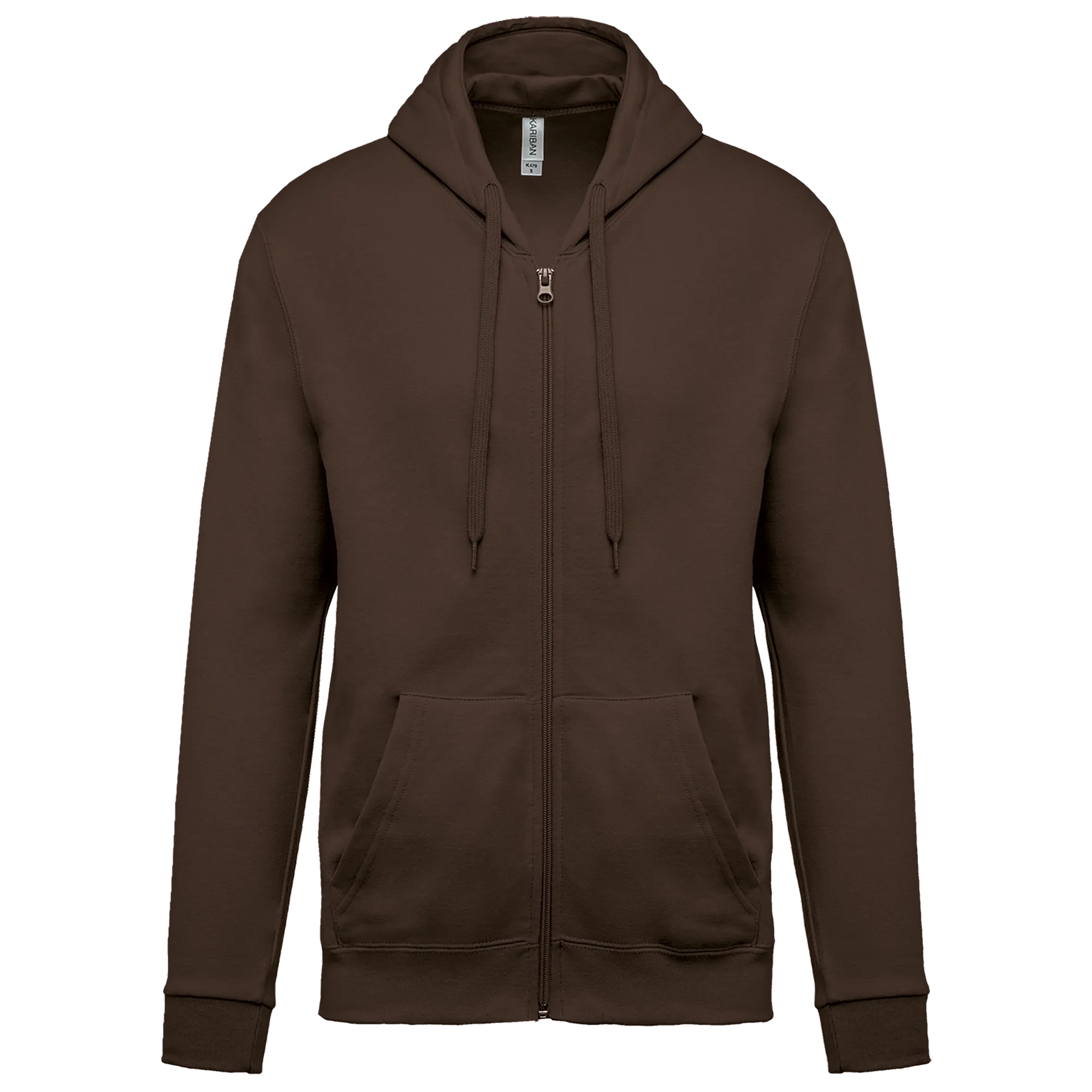 Sudadera capucha y cremallera unisex