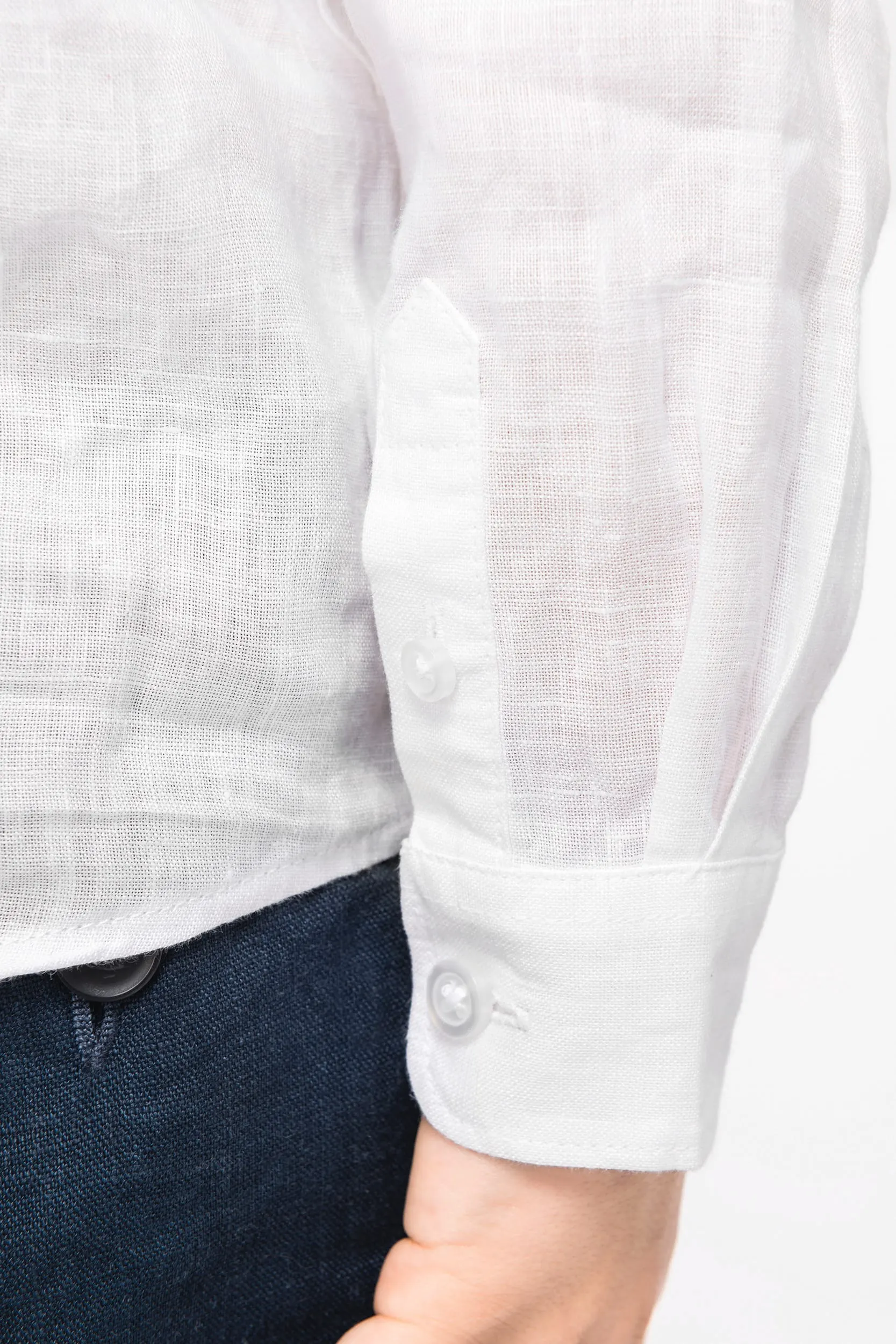 Camisa de lino infantil