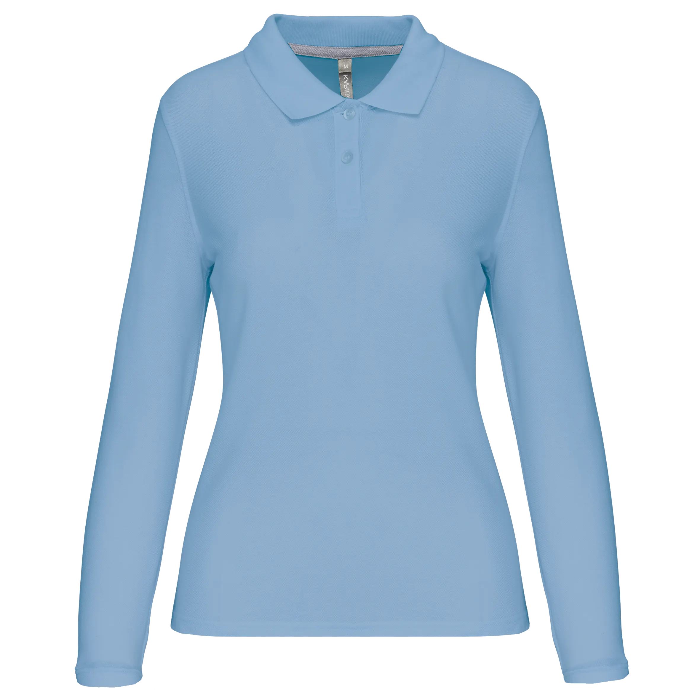 Polo Antibacteriano manga larga mujer
