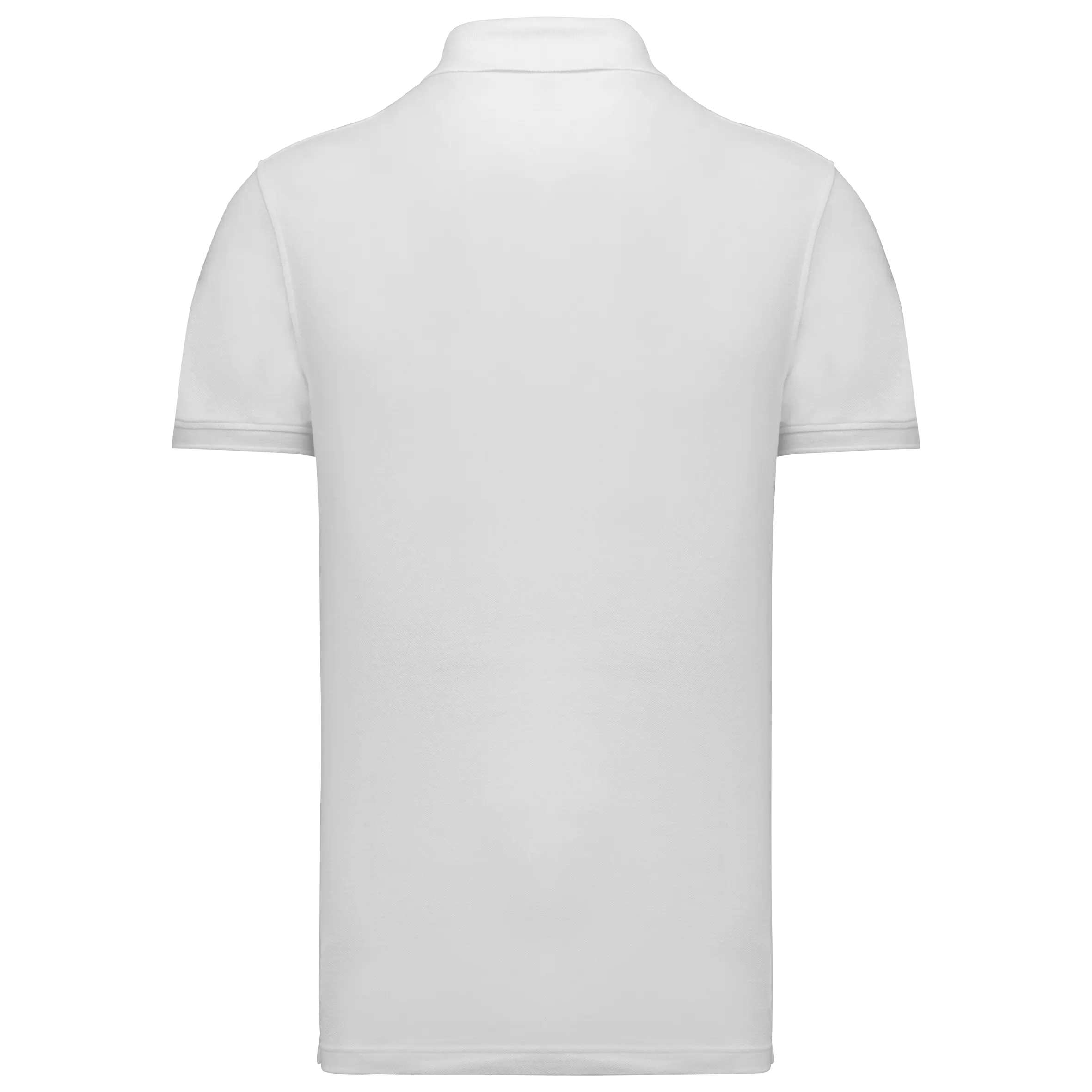 Polo de punto piqué manga corta hombre