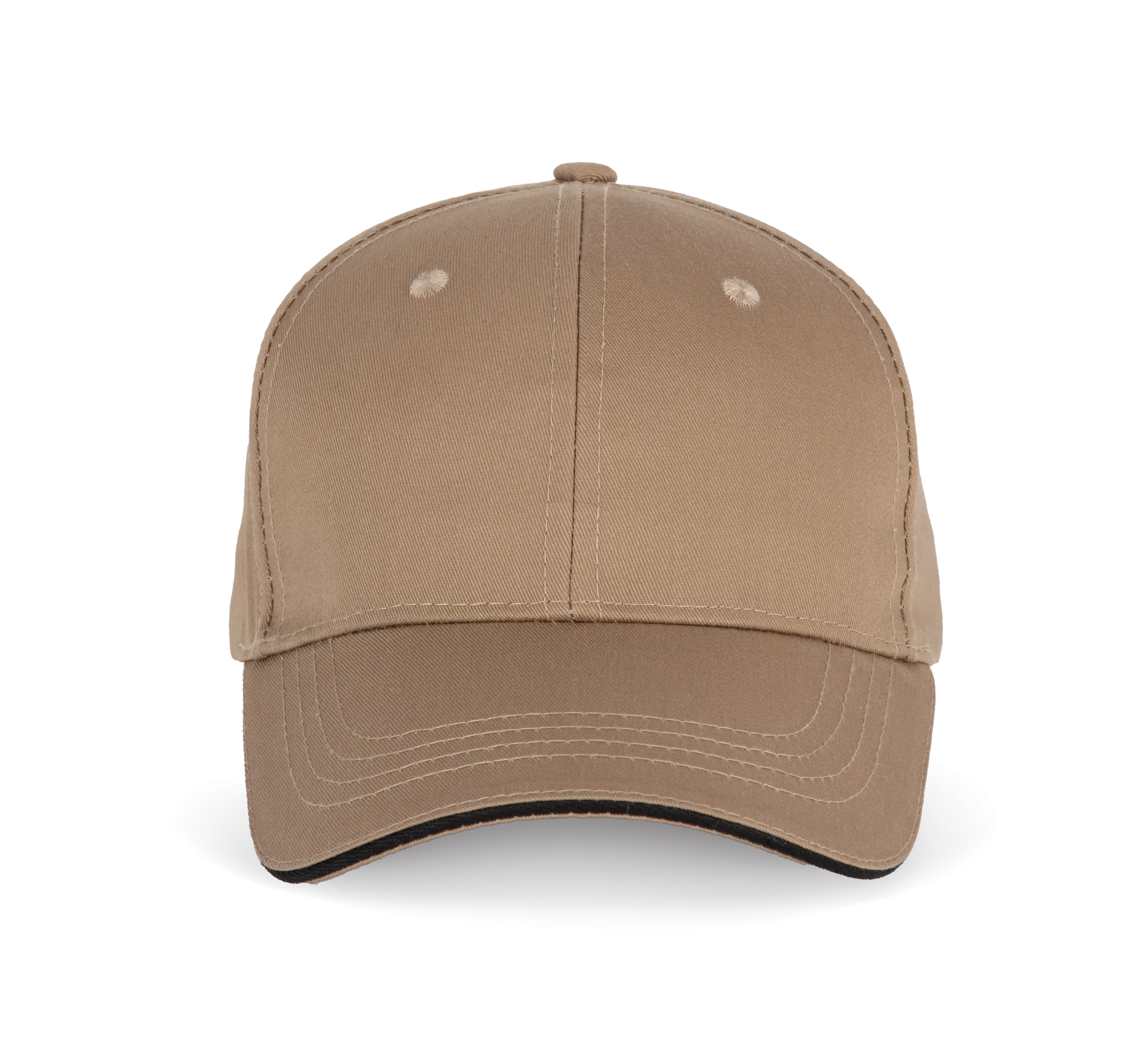 Gorra sandwich contrastado 6 paneles