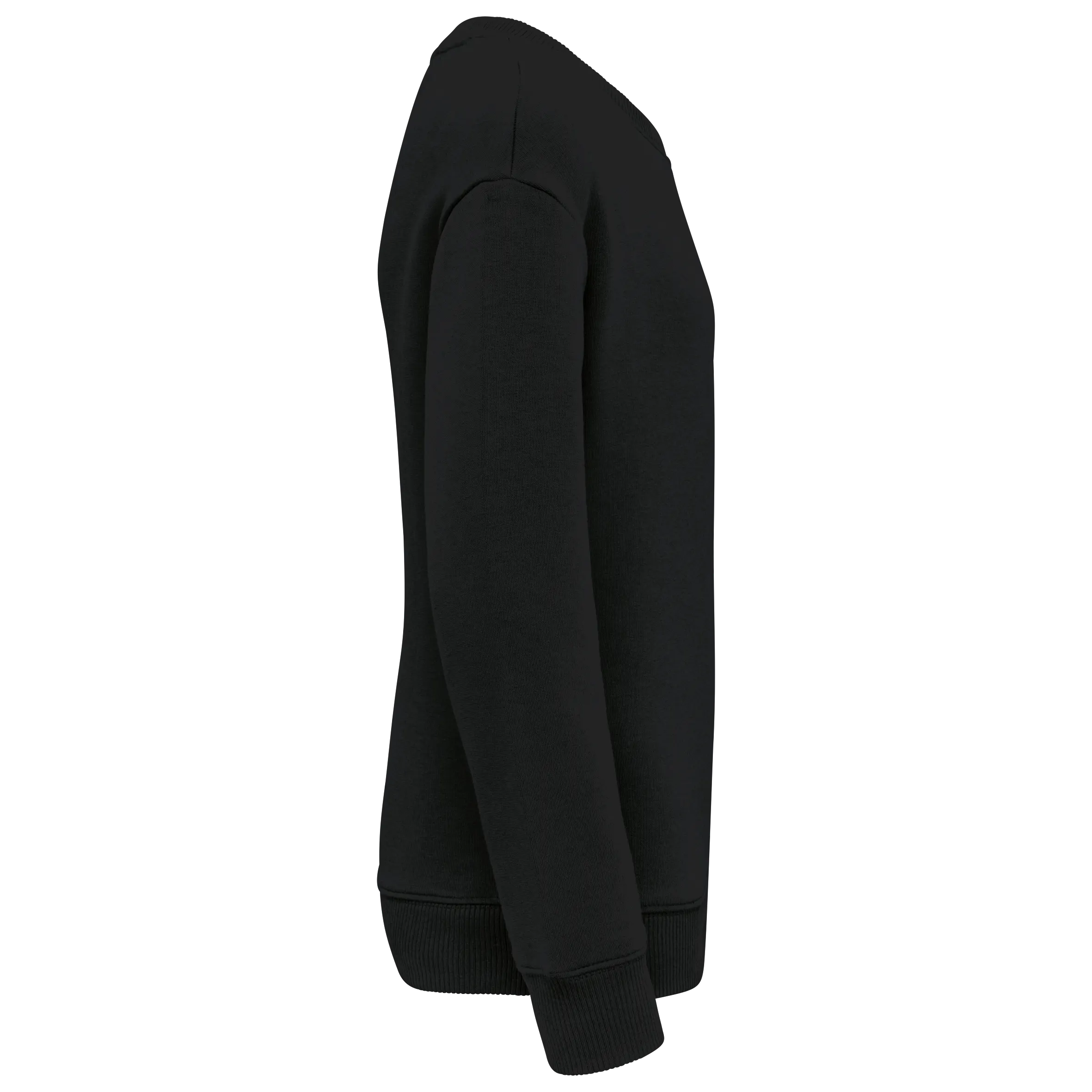 Sudadera ecorresponsable de cuello redondo oversize infantil