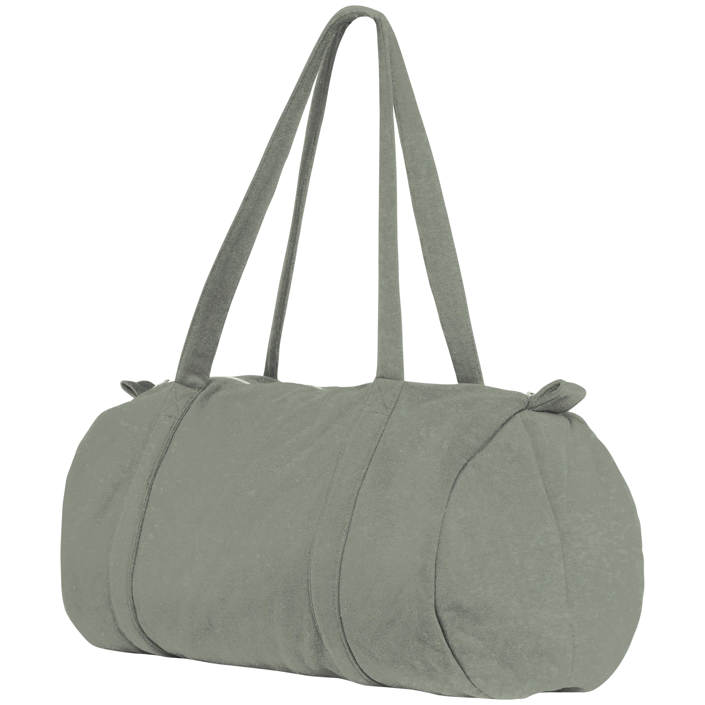 Bolsa cilíndrica de felpa