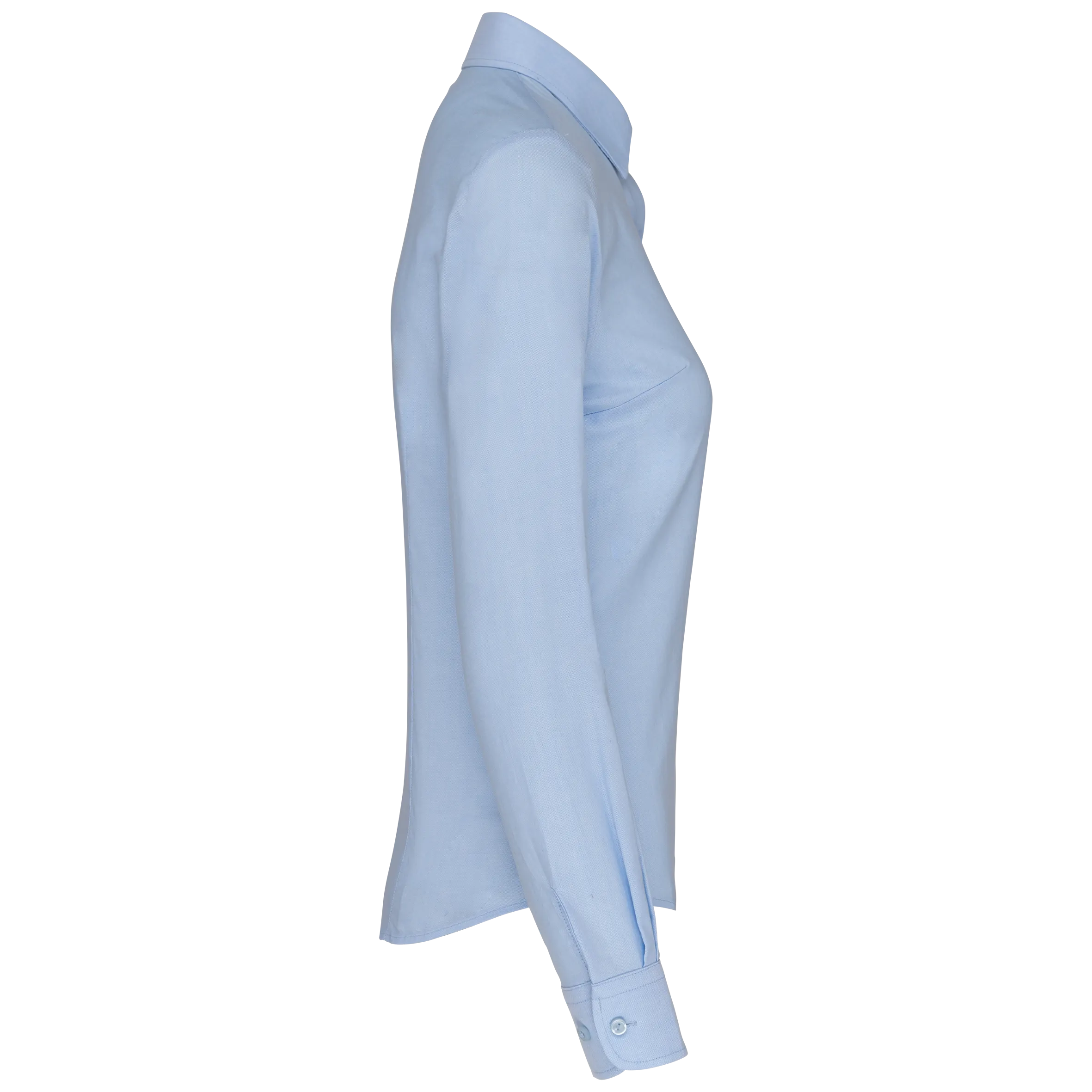 Camisa oxford manga larga mujer