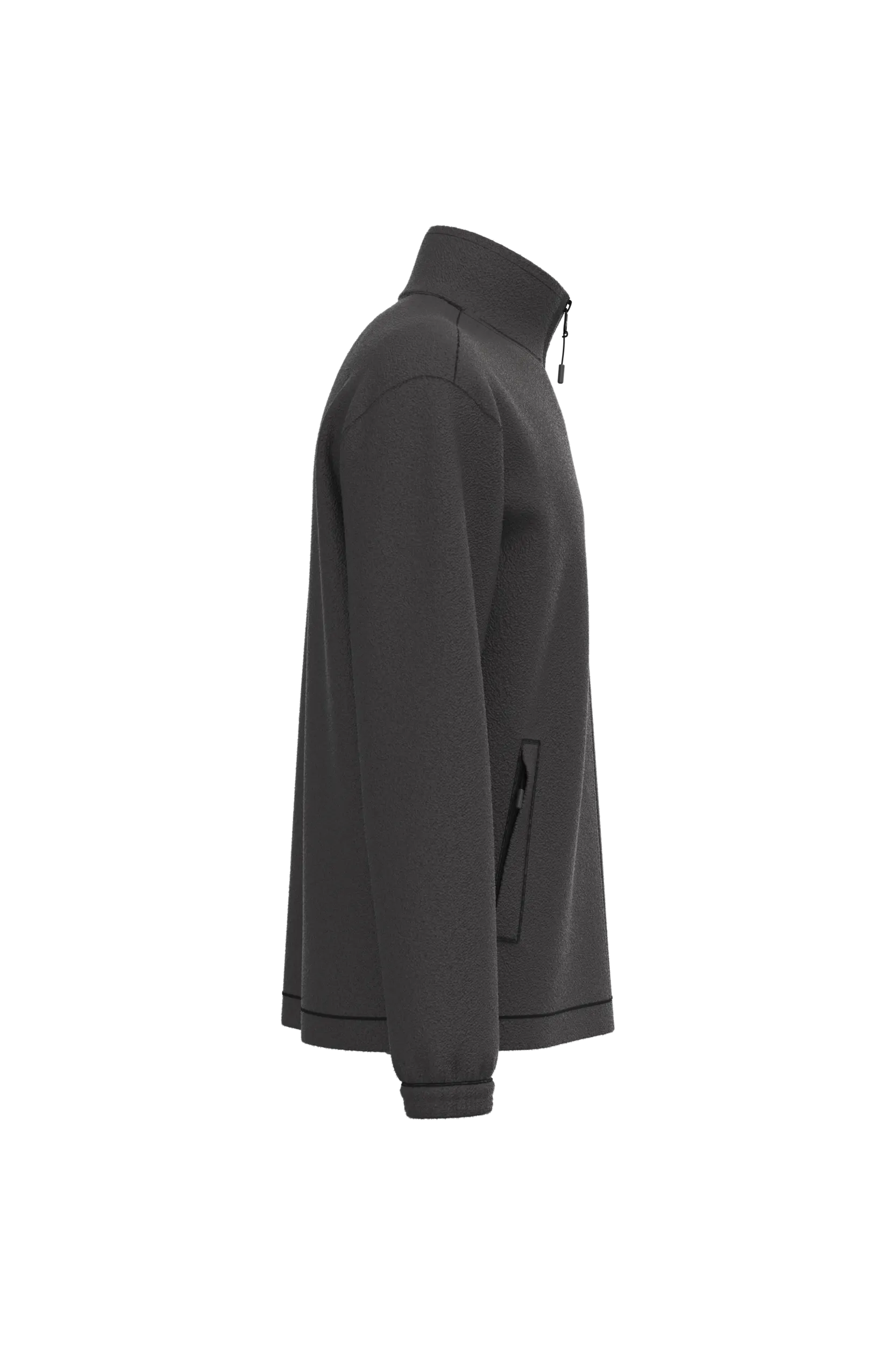 Chaqueta polar ajustable con puños elásticos
