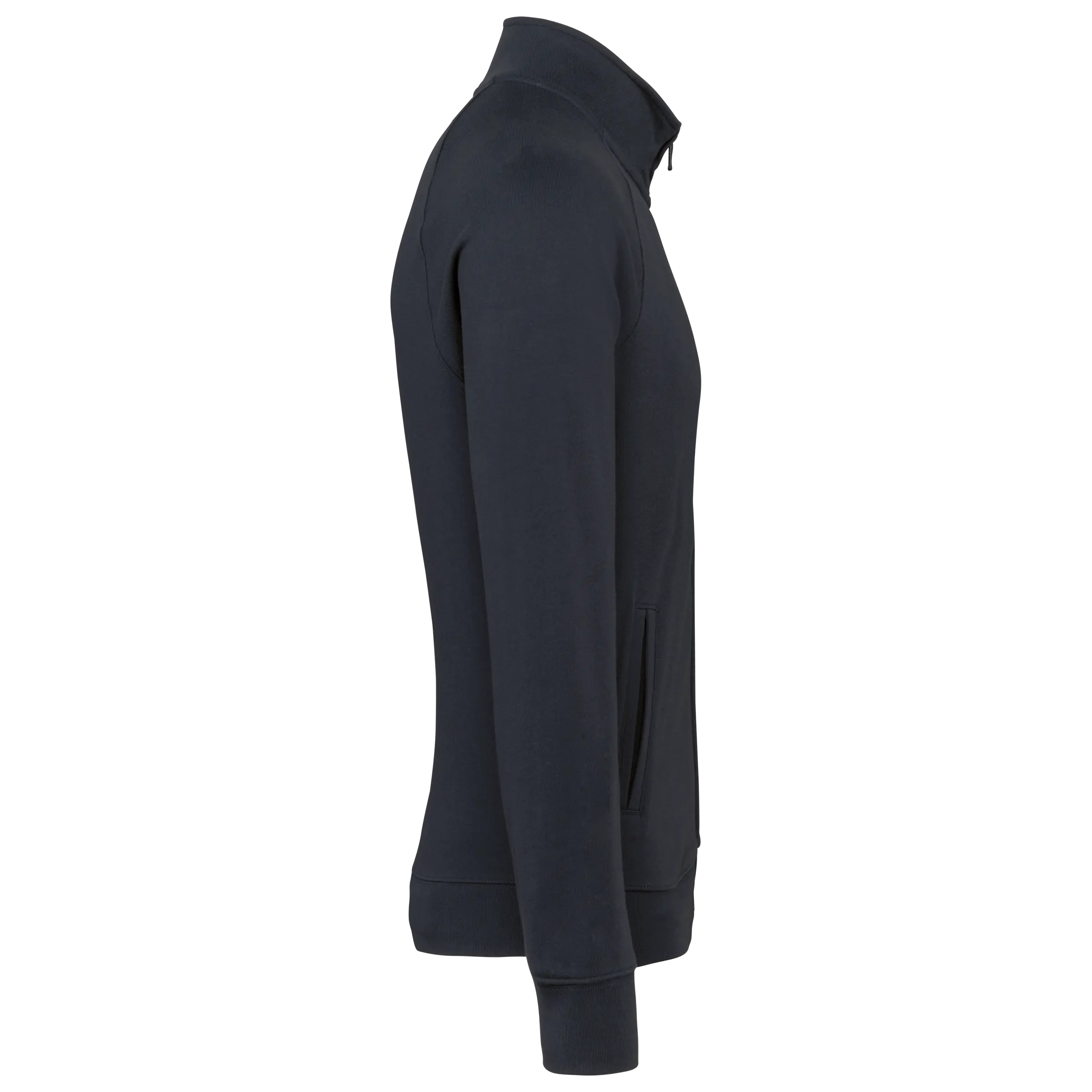 Chaqueta de felpa de algodón mangas raglán unisex