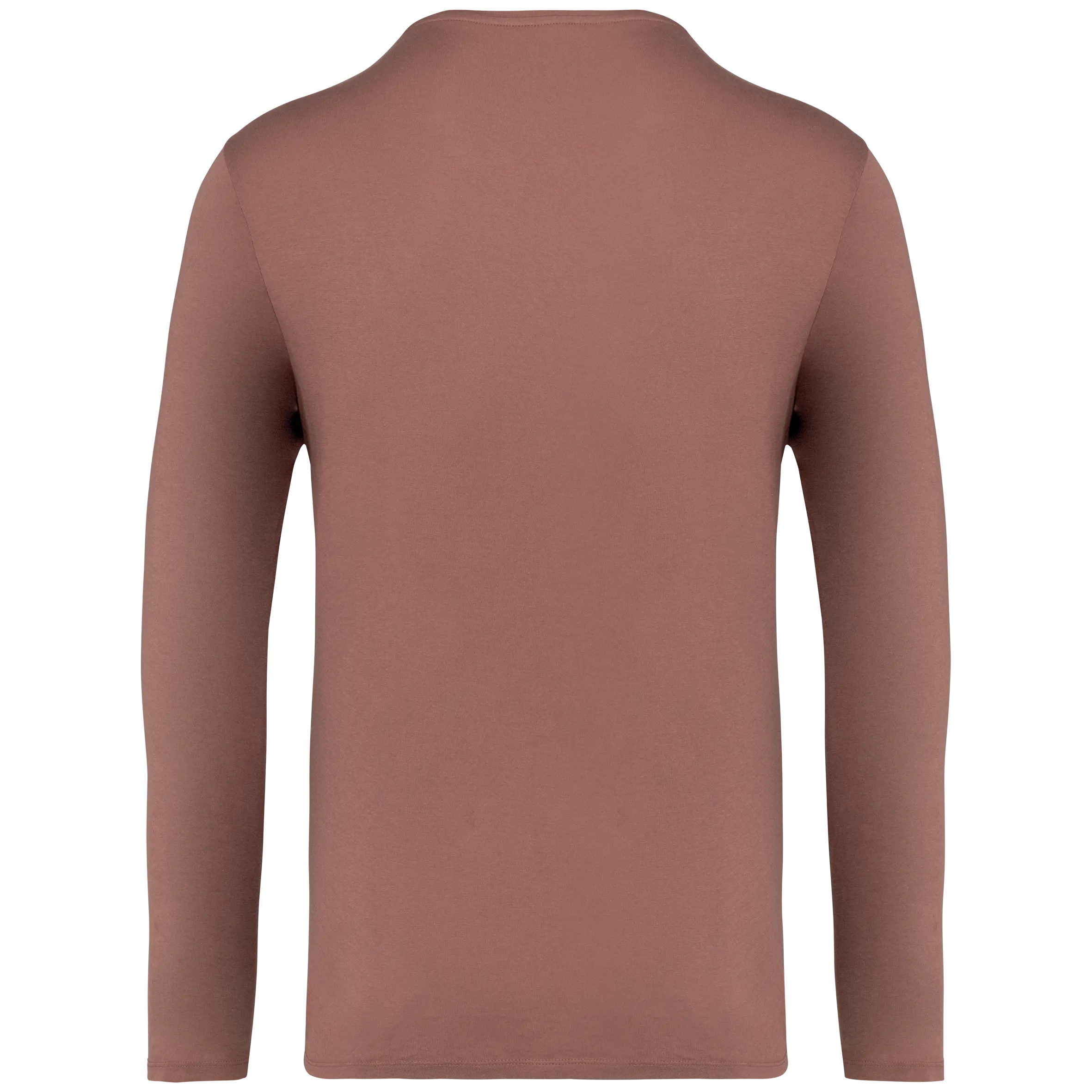 Camiseta ecorresponsable efecto lavado de manga larga unisex