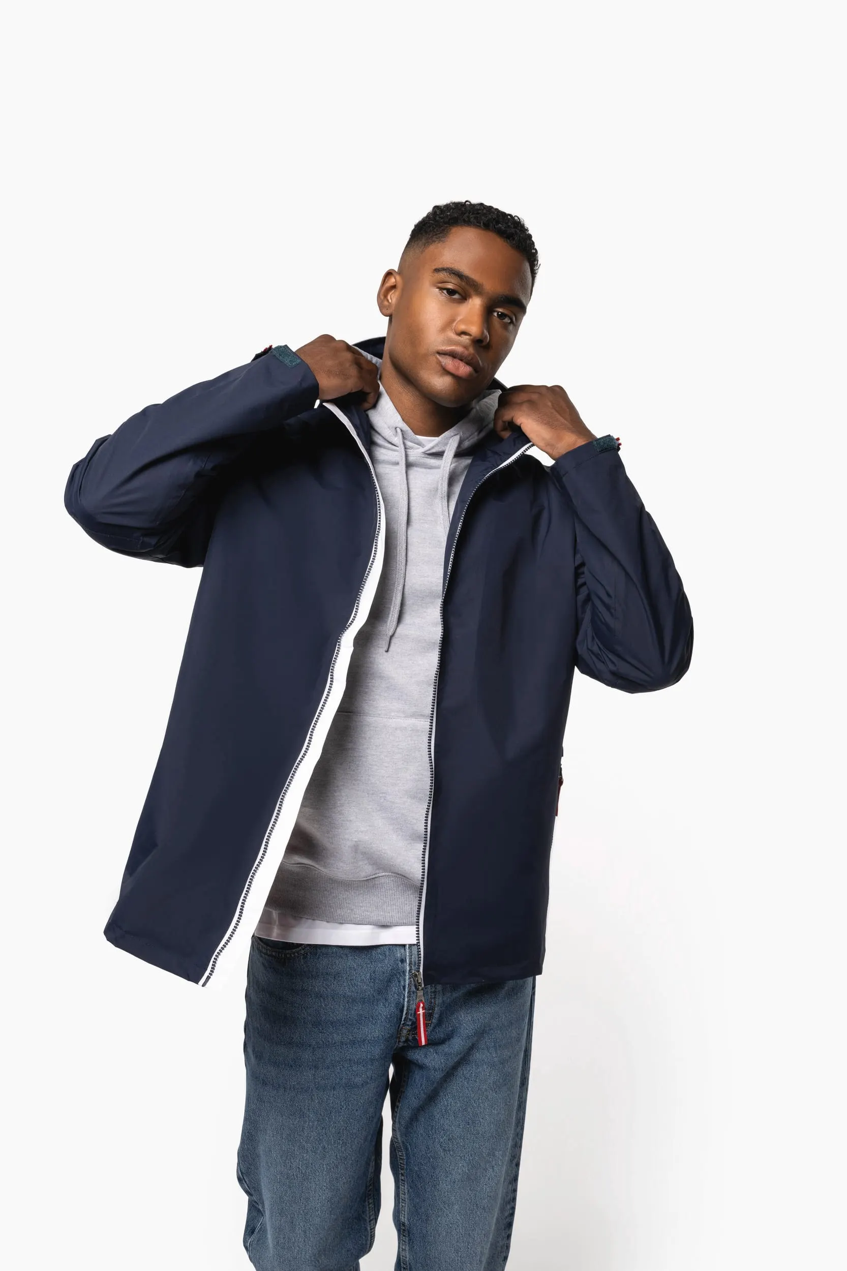 Chaqueta impermeable unisex