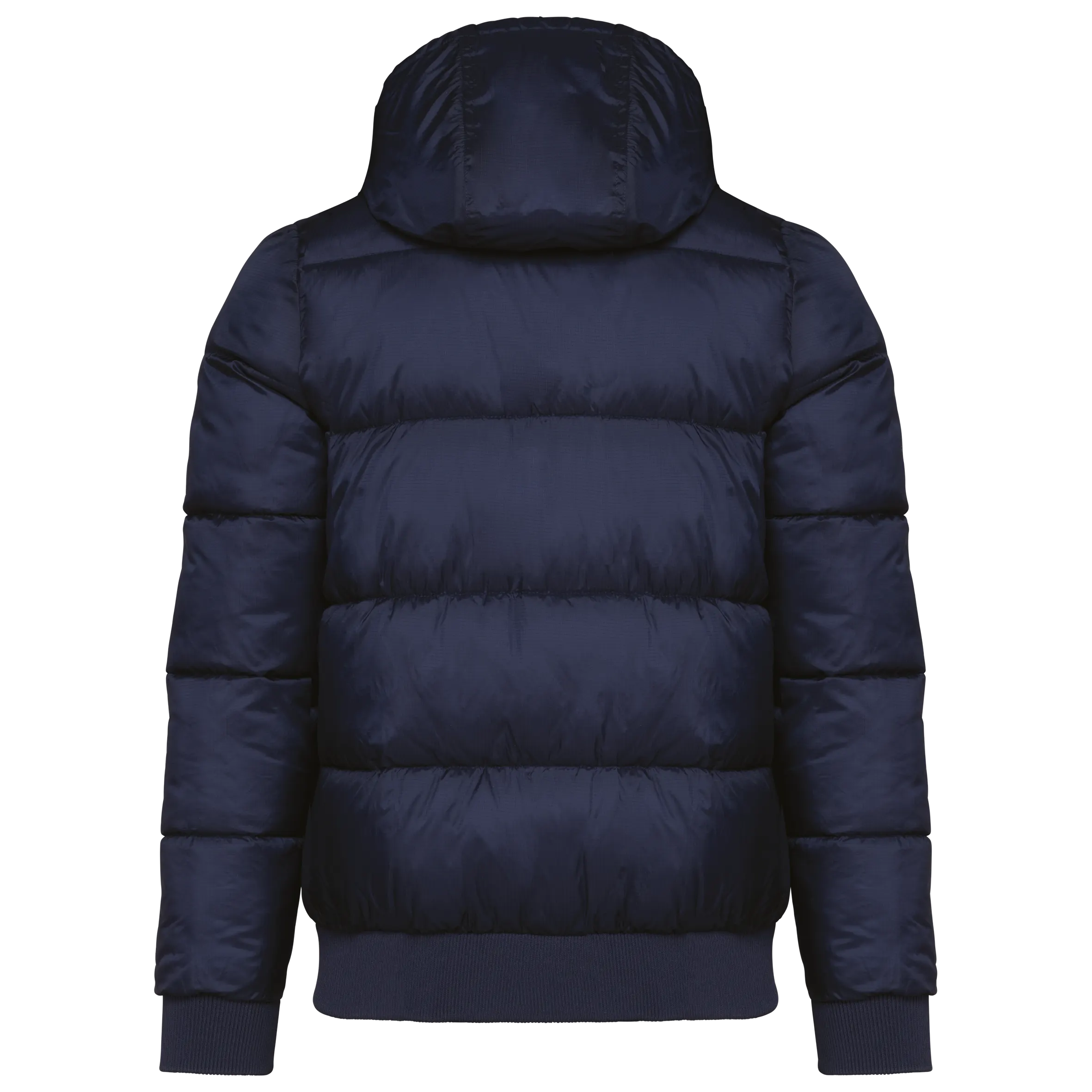 Chaqueta ripstop reciclada con capucha unisex
