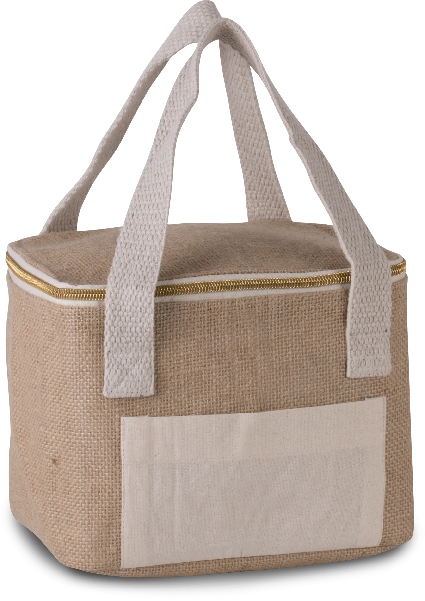 Bolsa isotérmica de yute - modelo pequeño