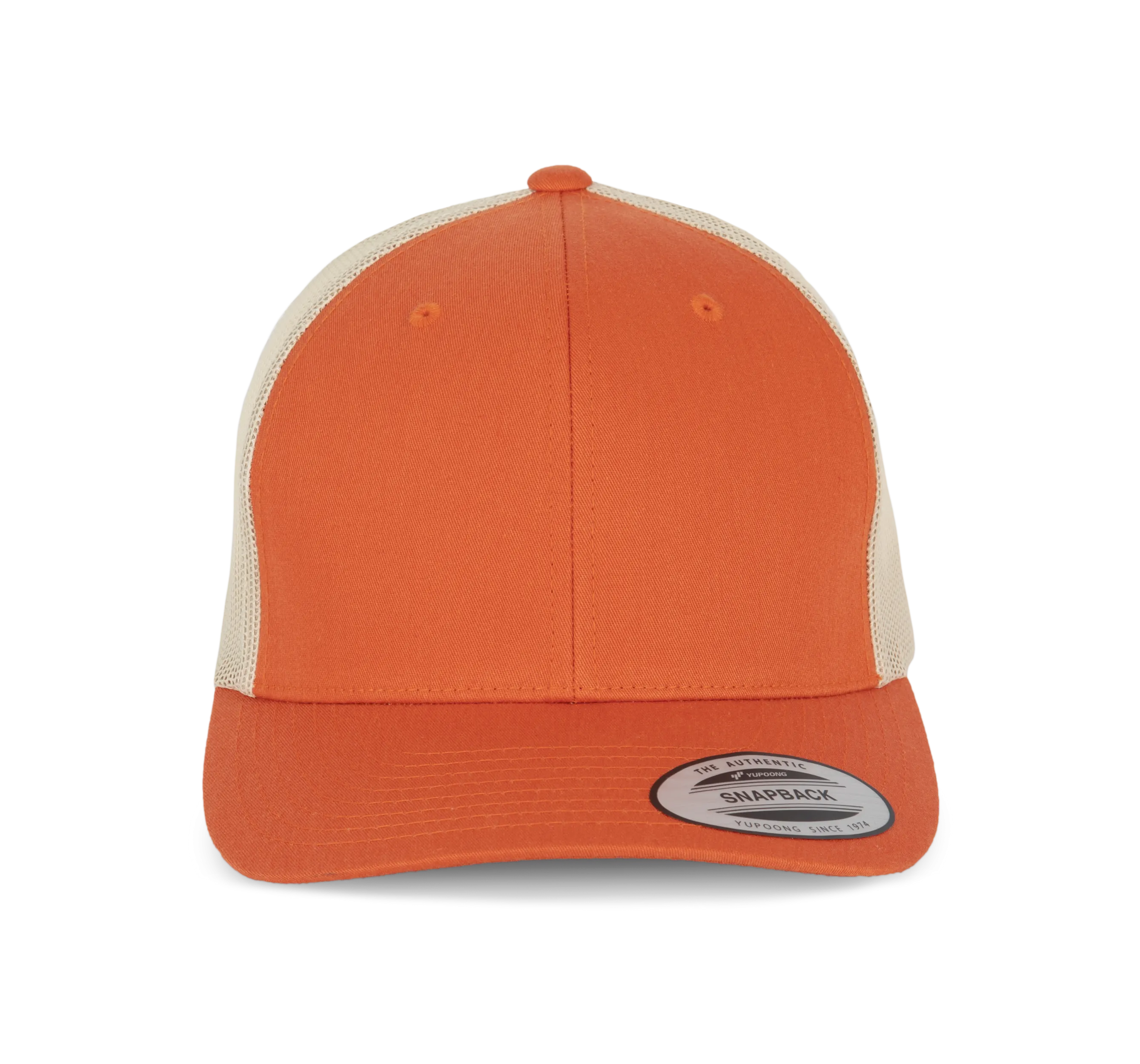 Gorra Trucker modelo retro - 6 paneles