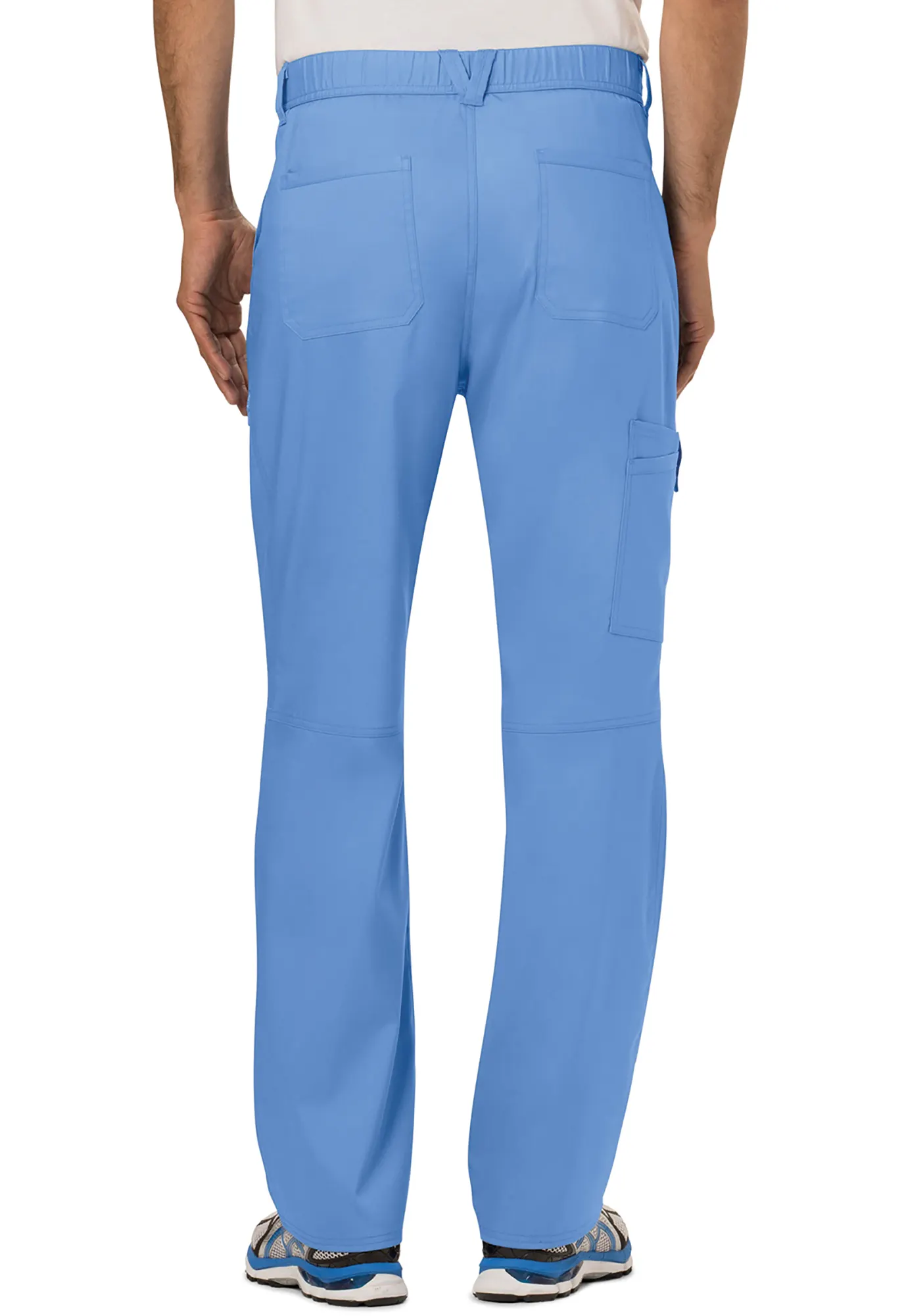 Pantalones tipo cargo con bragueta hombre