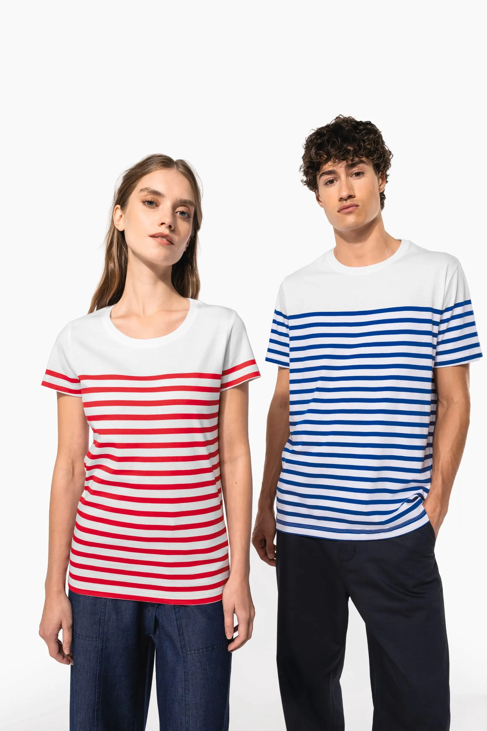 Camiseta marinera algodón orgánico hombre