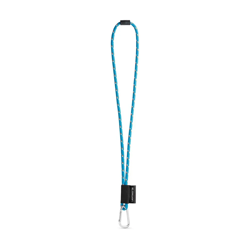 75091. SET Lanyard NAUTIC Long (Ø 7 mm) con Mosquetón en D de 55 mm y Cierre de Seguridad de Ø 7 mm