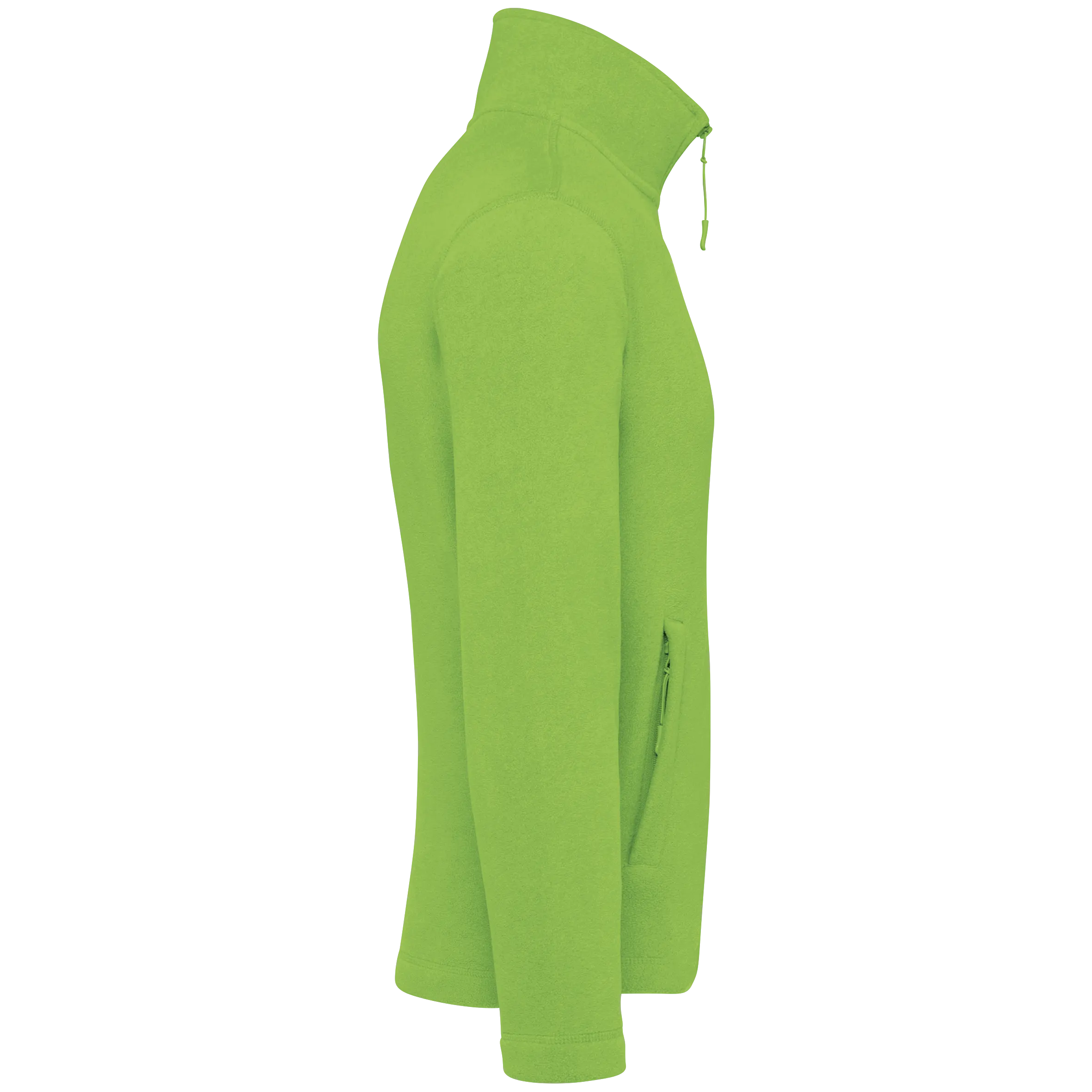 Chaqueta micropolar con cremallera hombre