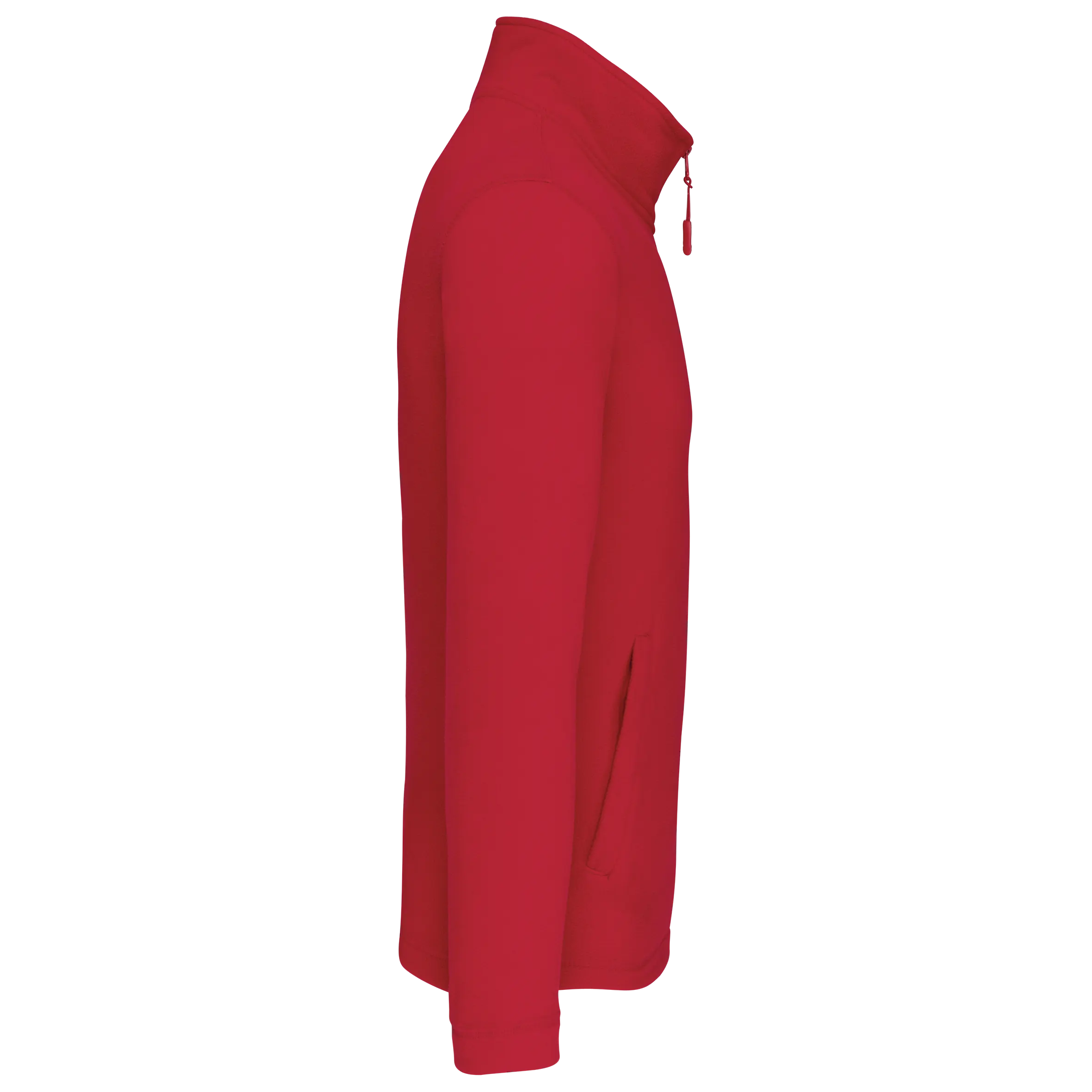 Chaqueta micropolar con cremallera unisex