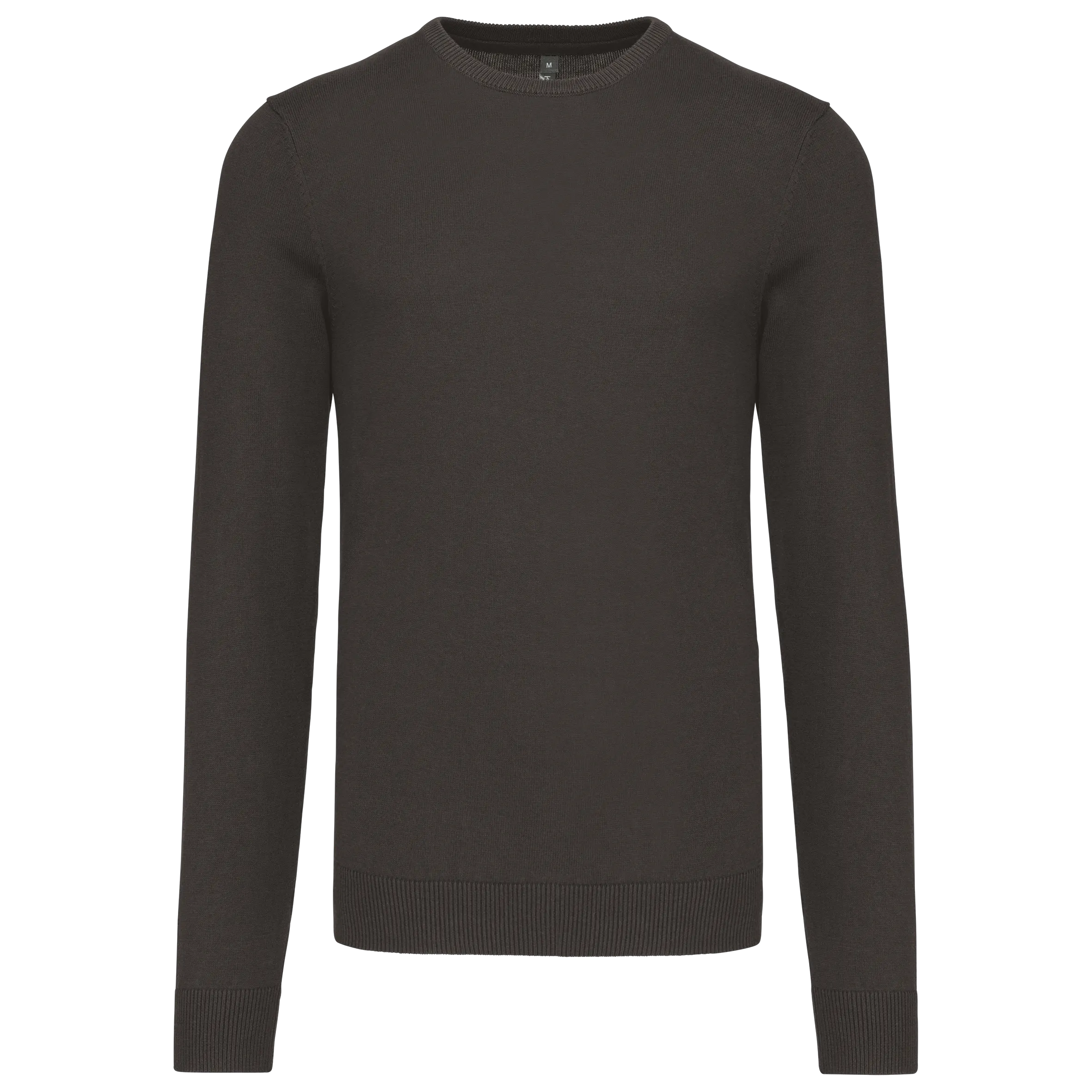 Jersey cuello redondo manga larga hombre