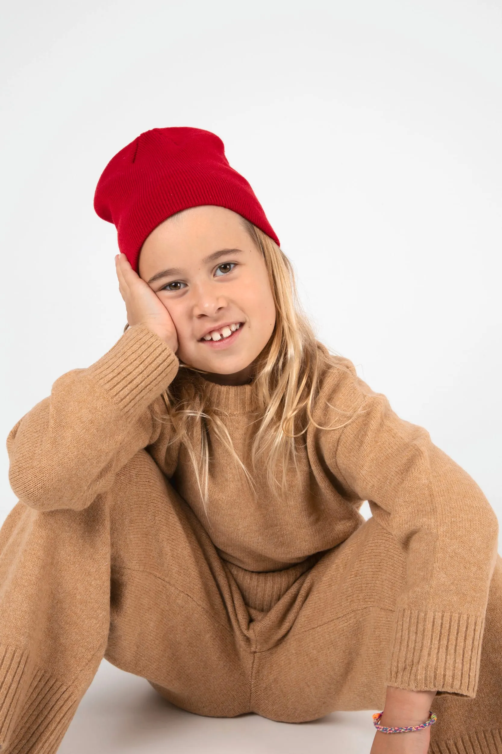 Gorro de punto para niños