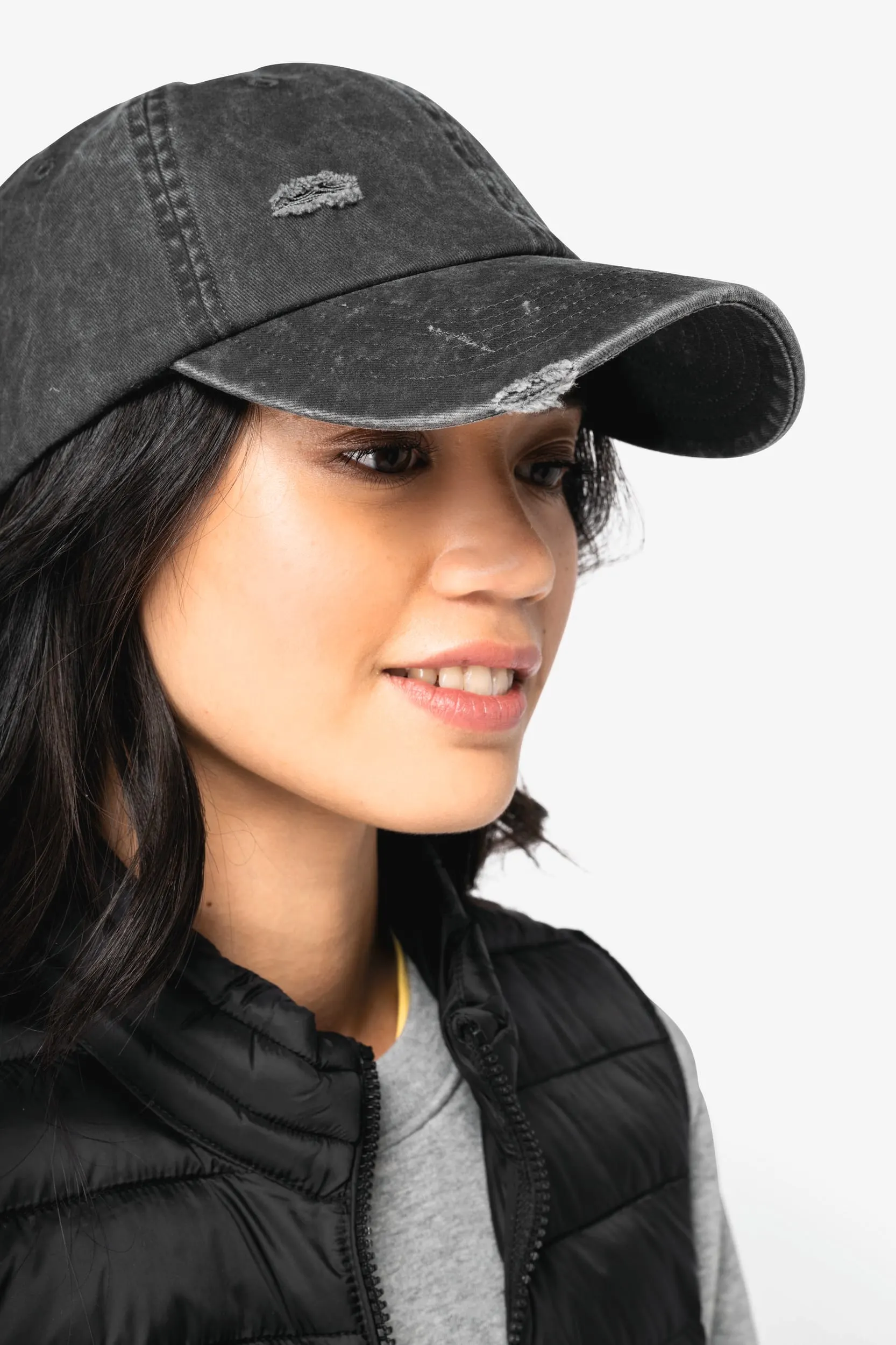 Gorra ecorresponsable efecto desgastado unisex