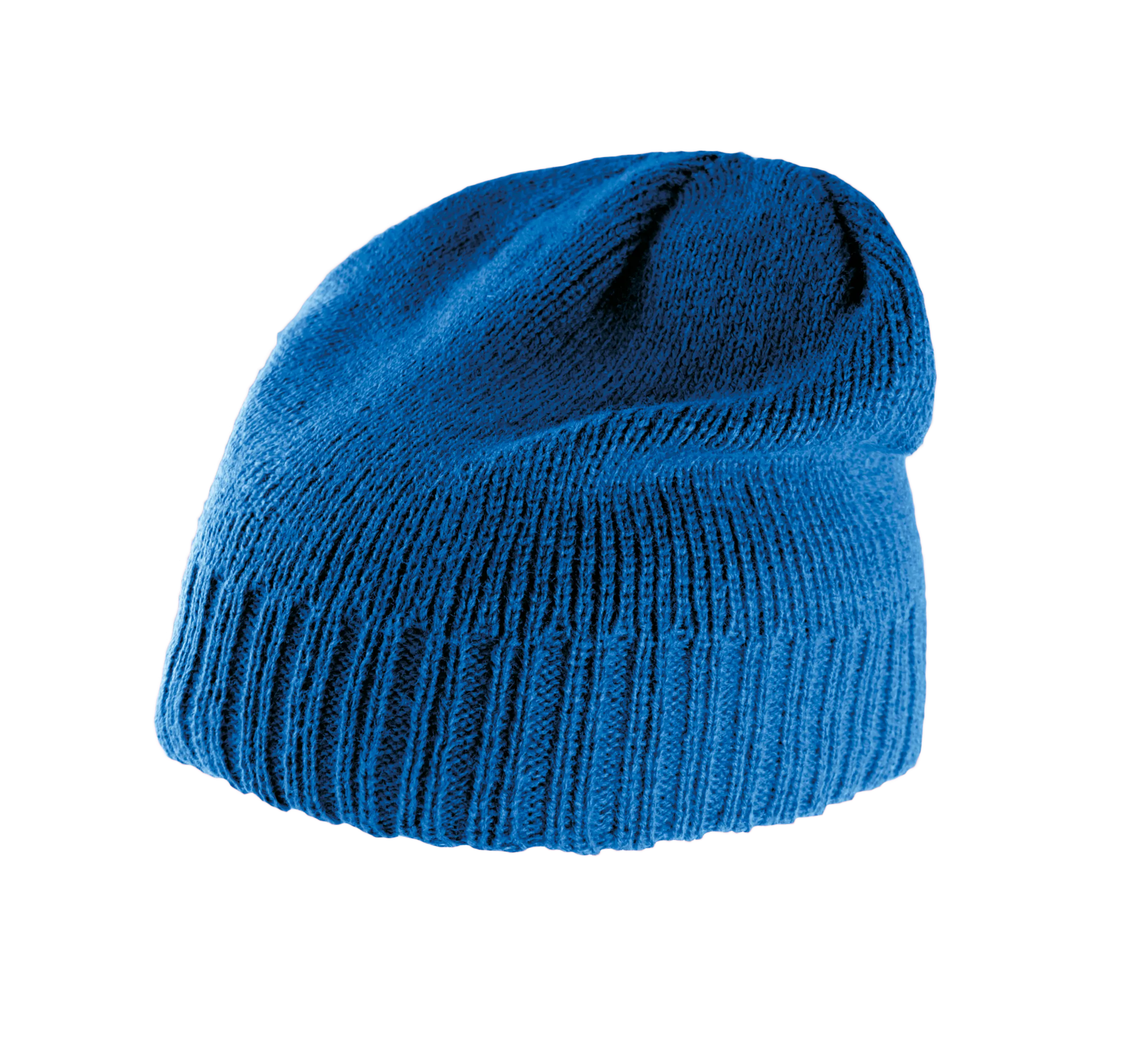 Gorro con borde acanalado