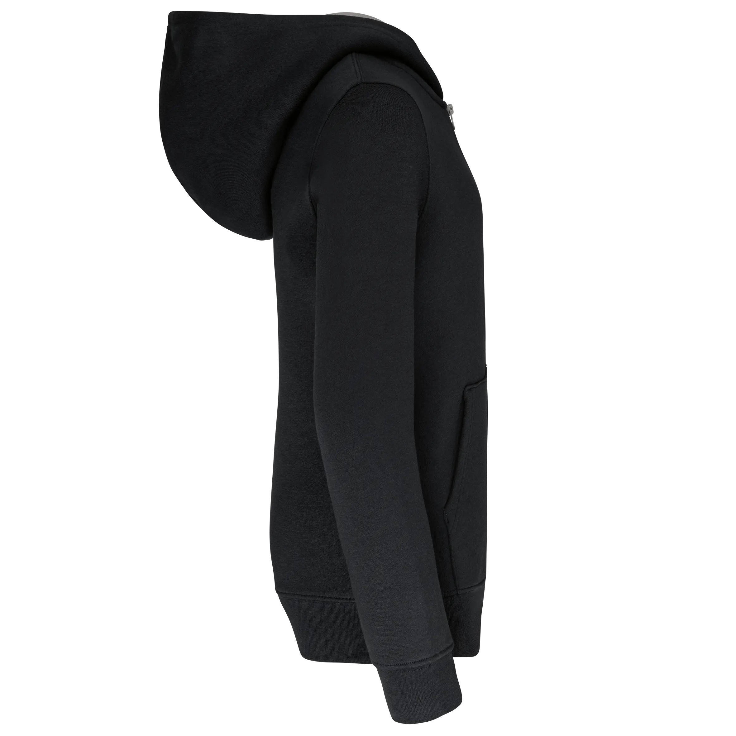 Sudadera capucha y cremallera niños
