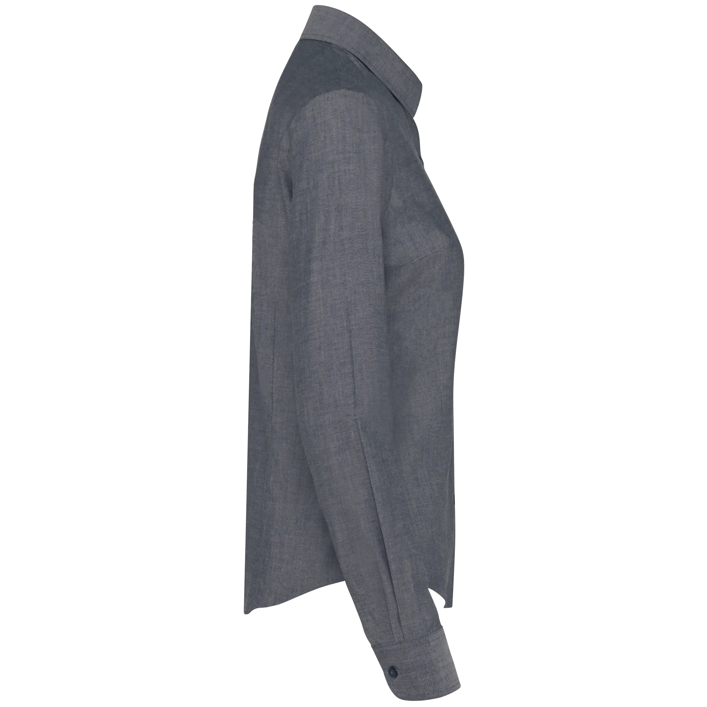 Camisa oxford manga larga mujer