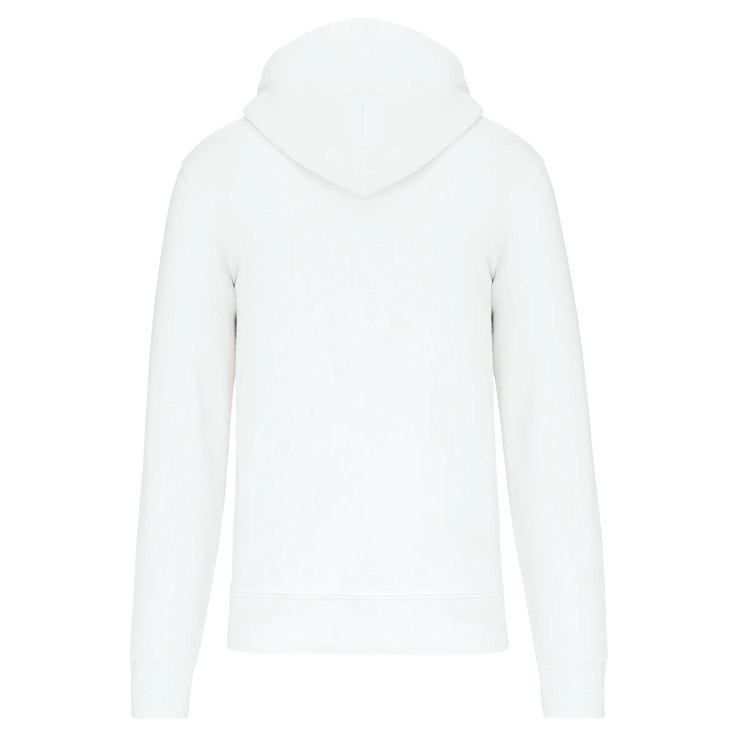 Sudadera con capucha y cremallera ecorresponsable hombre