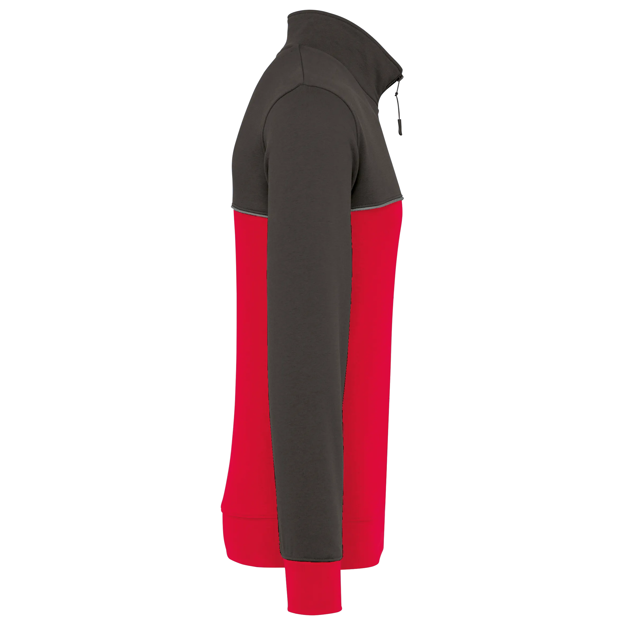 Sudadera 1/4 cremallera ecorresponsable– Unisex