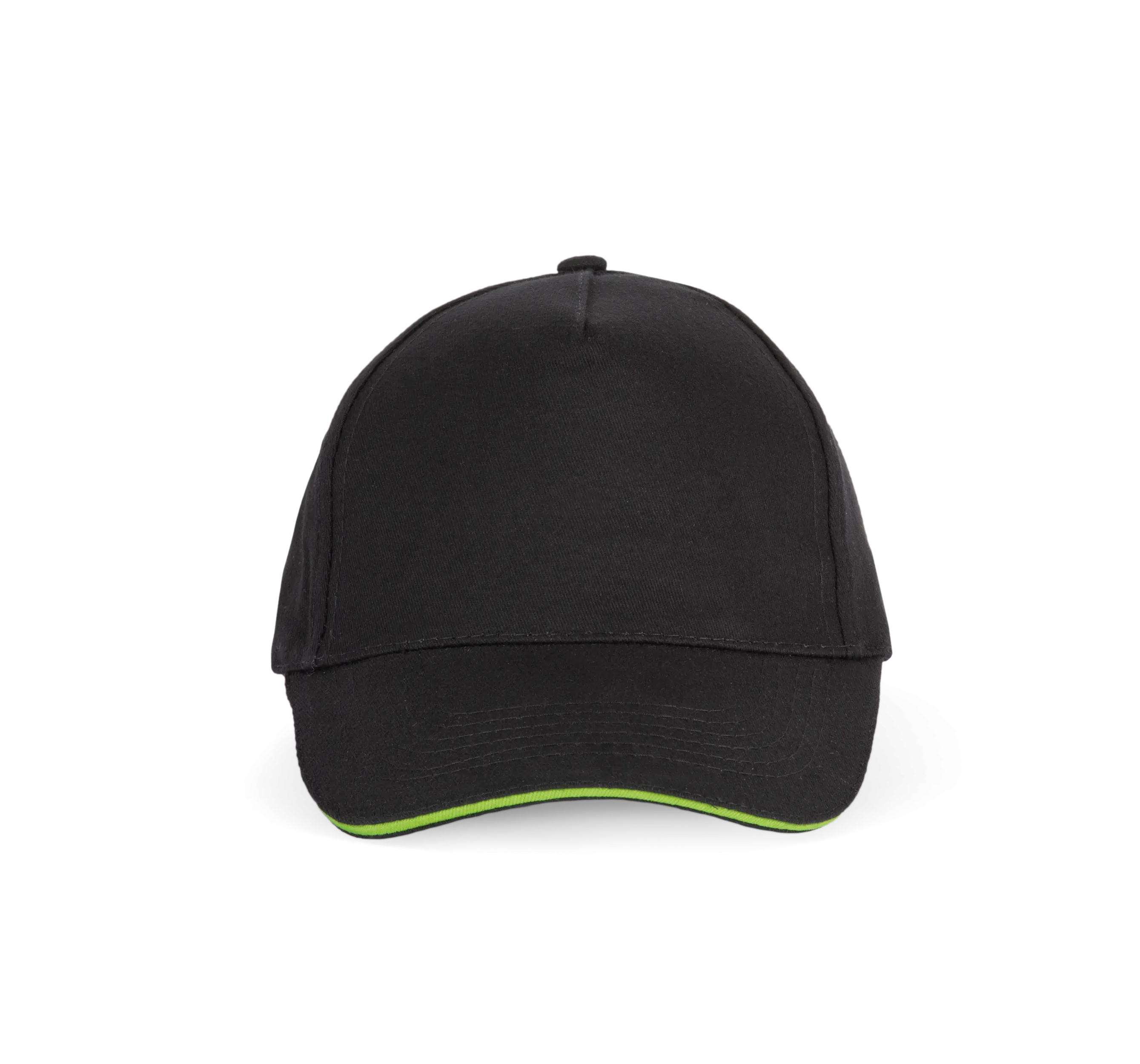 Gorra con sandwich contrastado 5 paneles