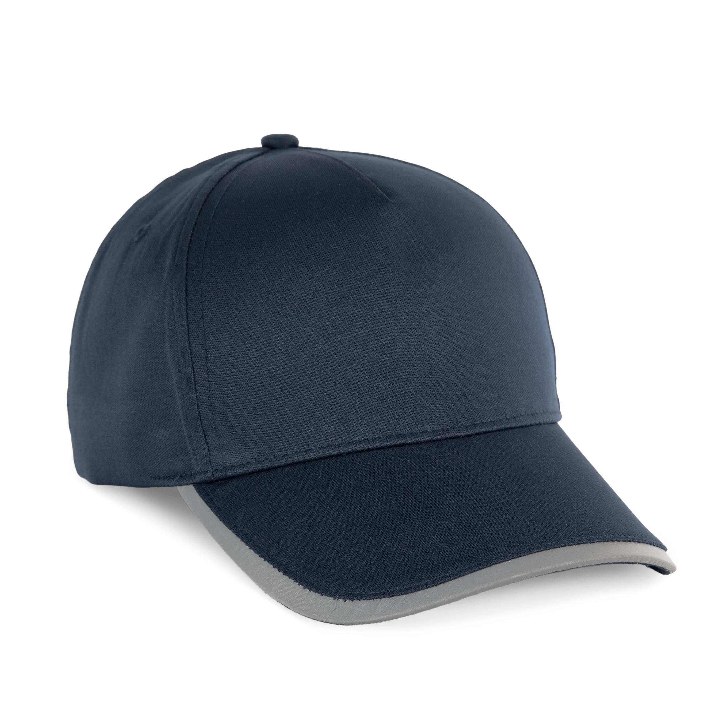 Gorra de 5 paneles de poliéster