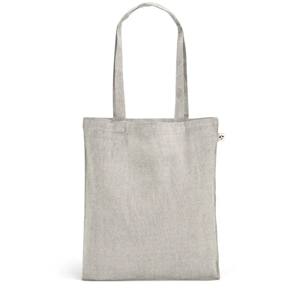 RYNEK. Bolsa con algodón reciclado (70%), poliéster (30% rPET) (140 g/m²)