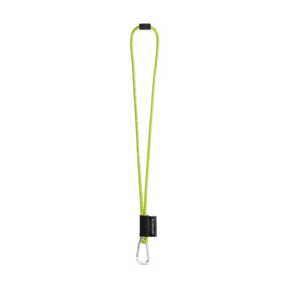 75091. SET Lanyard NAUTIC Long (Ø 7 mm) con Mosquetón en D de 55 mm y Cierre de Seguridad de Ø 7 mm