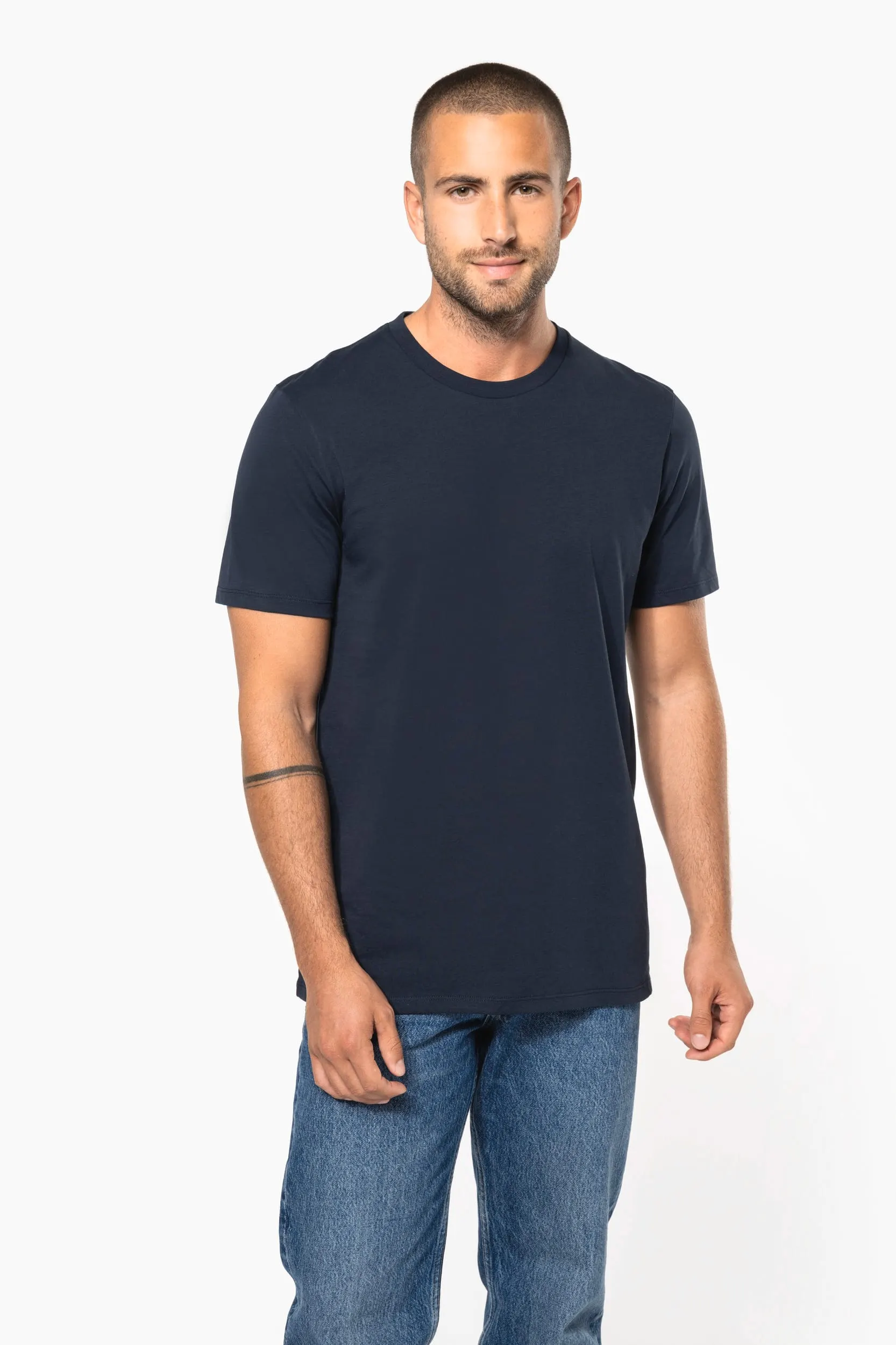 Camiseta cuello redondo y manga corta unisex