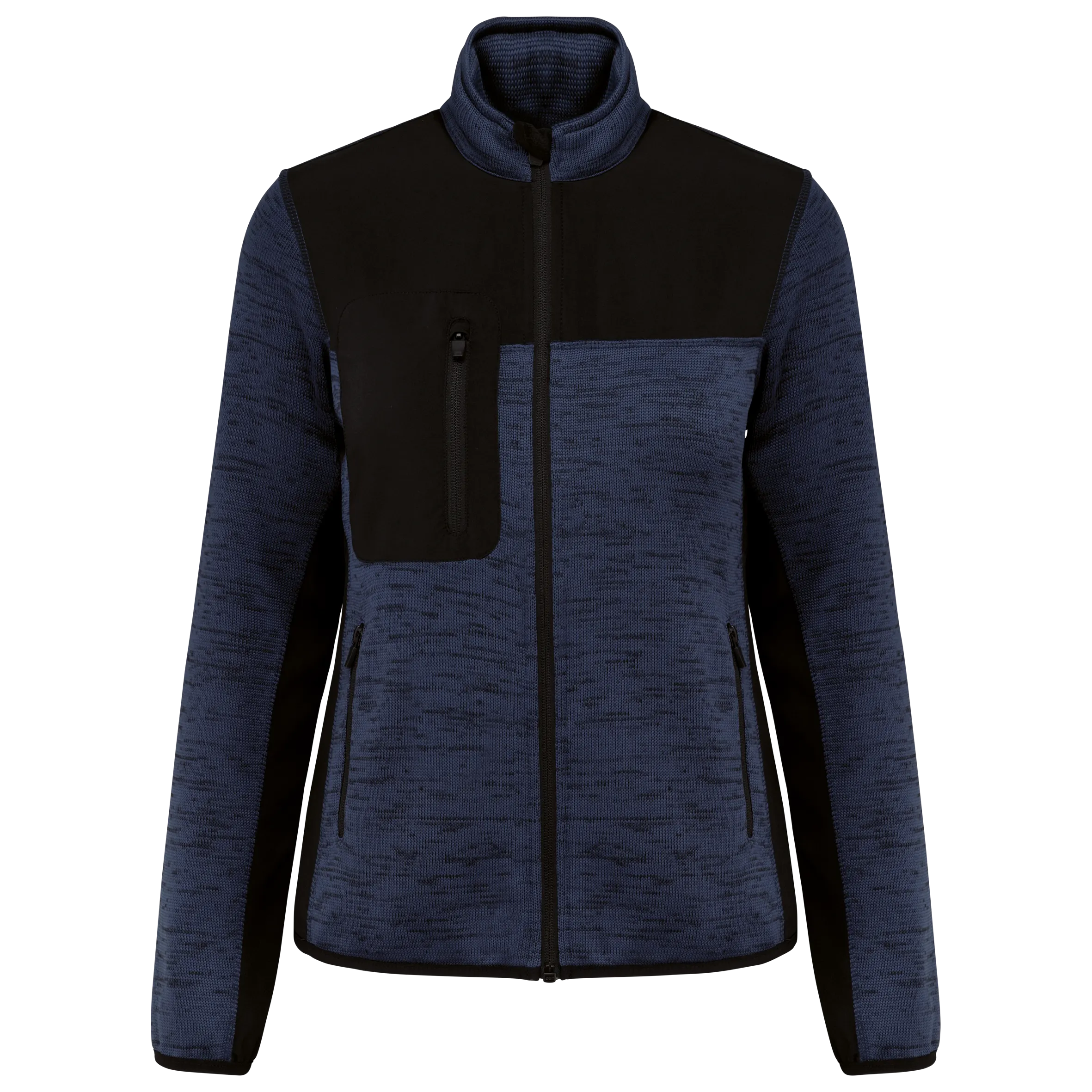 Chaqueta polytricot reciclada mujer