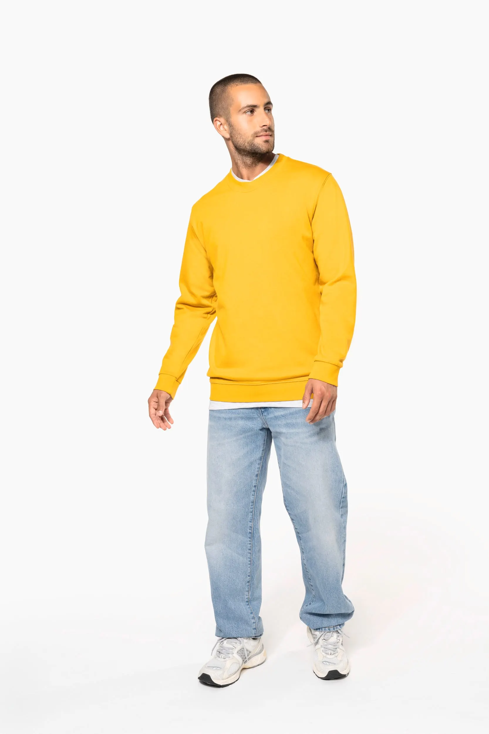 Sudadera cuello redondo