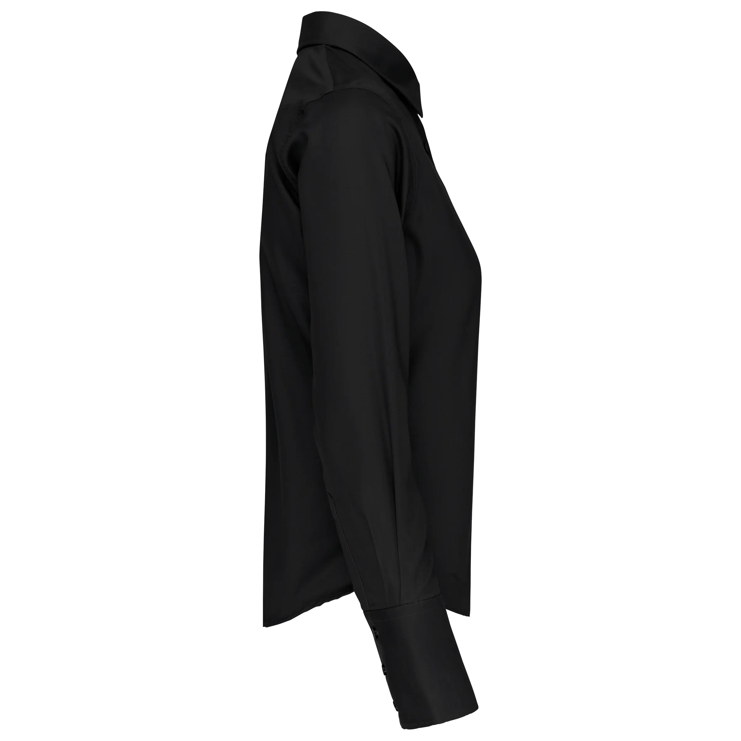 Camisa no-plancha manga larga mujer